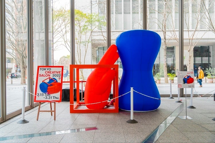 「A_CUBE」展示の様子