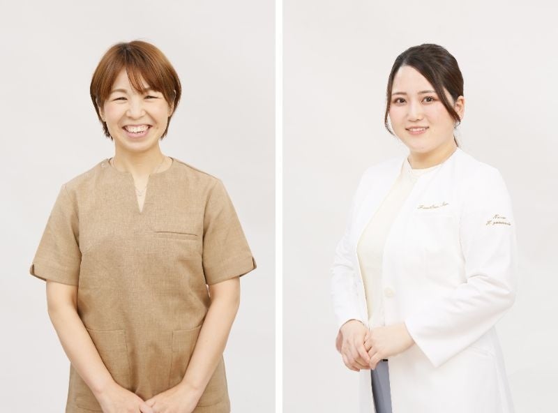 石橋双葉氏（左）山本葉月氏（右）