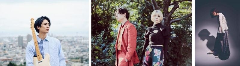 近石涼（左）　KIGO‐綺語‐（中）　百華（右）