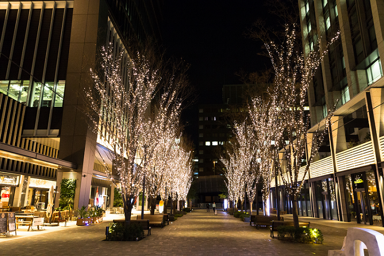 「大手町イルミネーション」過去開催時の様子