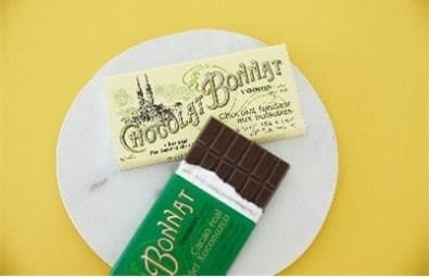 Chocolat BONNAT_上_ノワゼット_下_カカオ レアル デル ソコヌスコ