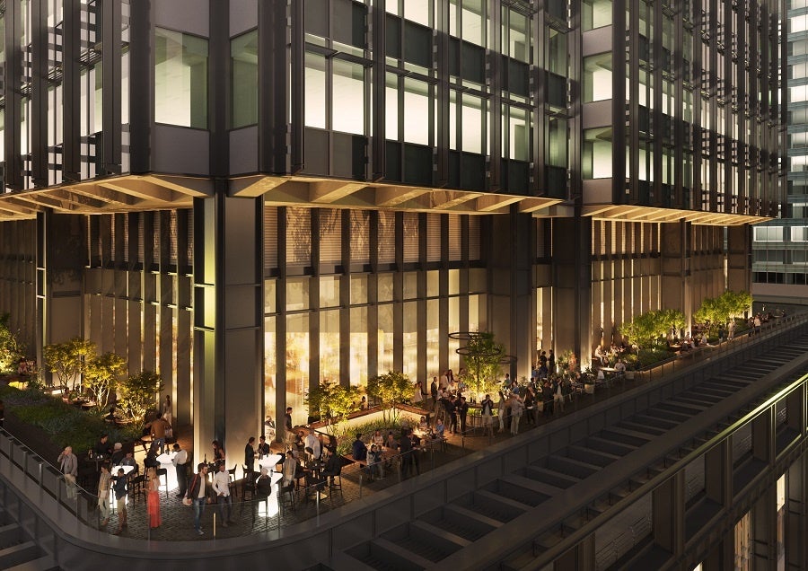 新丸の内ビルディング ペーパークラフト 新丸ビル ペーパークラフト