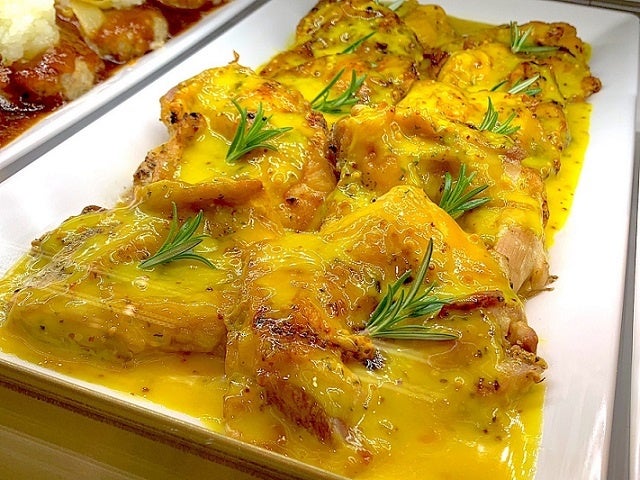 はなまるダイニングセレクト/ローズマリー香る~マスタードソースで頂く香草焼きチキン