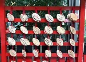 絵馬掛け　過去開催時の様子