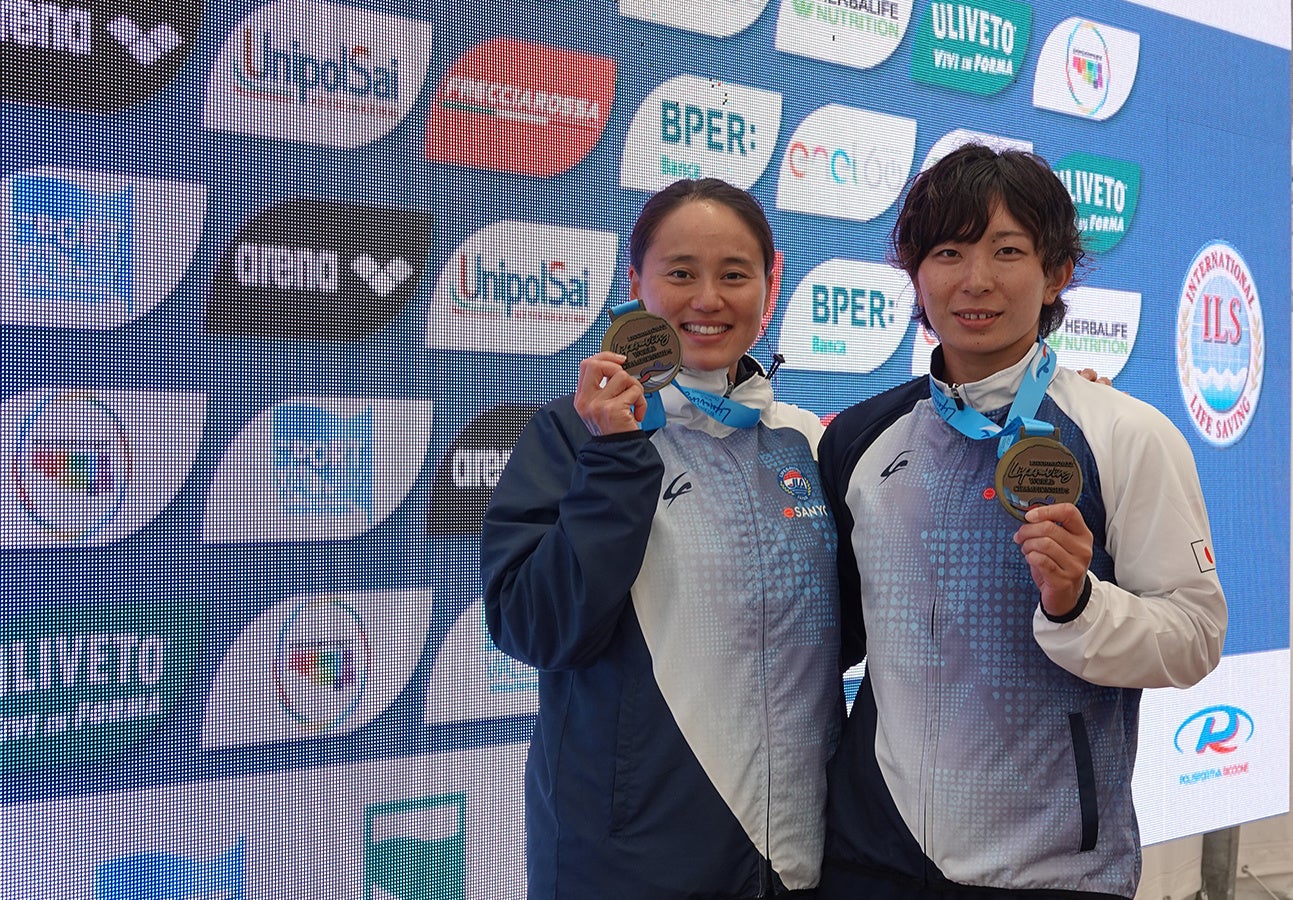 ボードレスキュー女子 銀メダル 三井結里花,名須川紗綾 