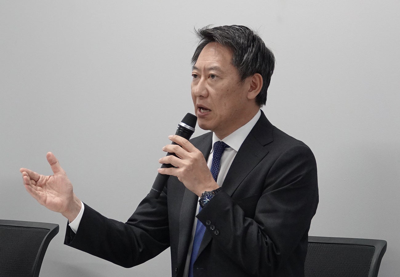 日本水泳連盟　鈴木大地会長