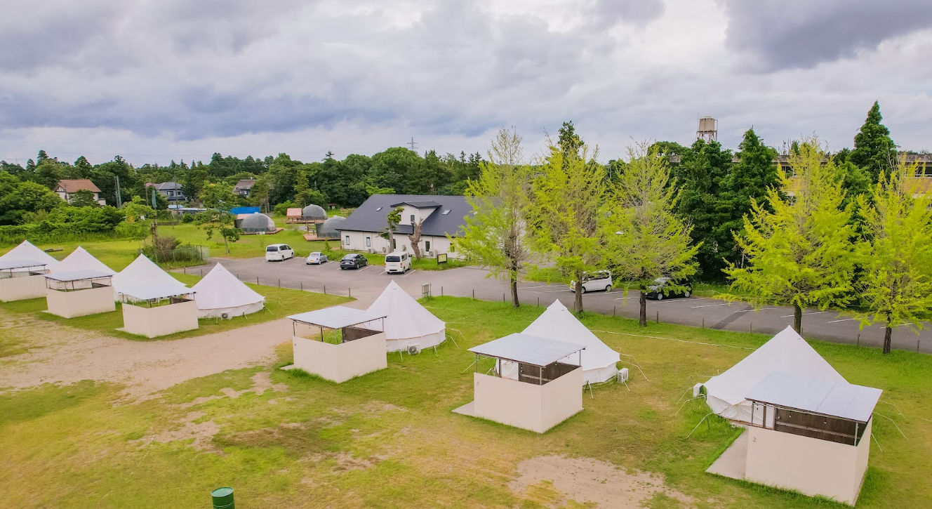 上空からの様子