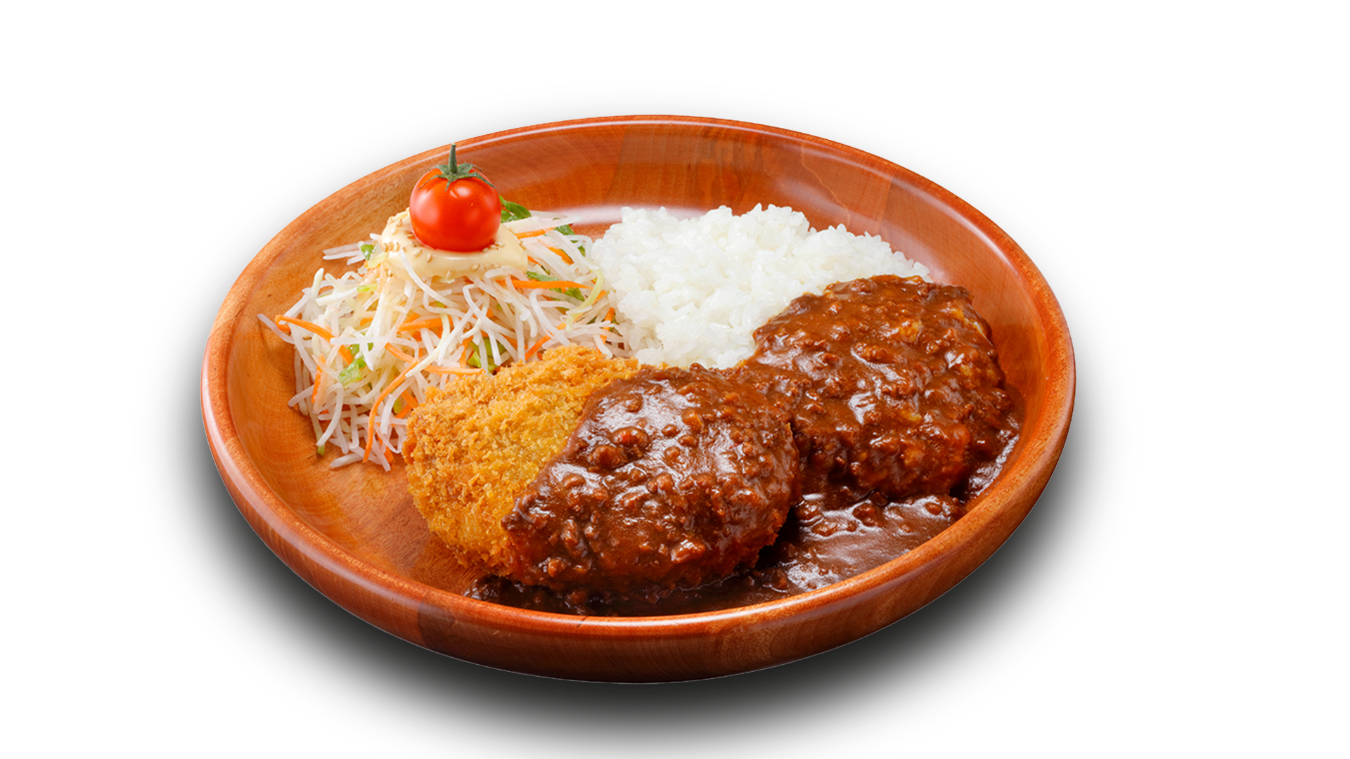 メンチカツカリーディッシュ