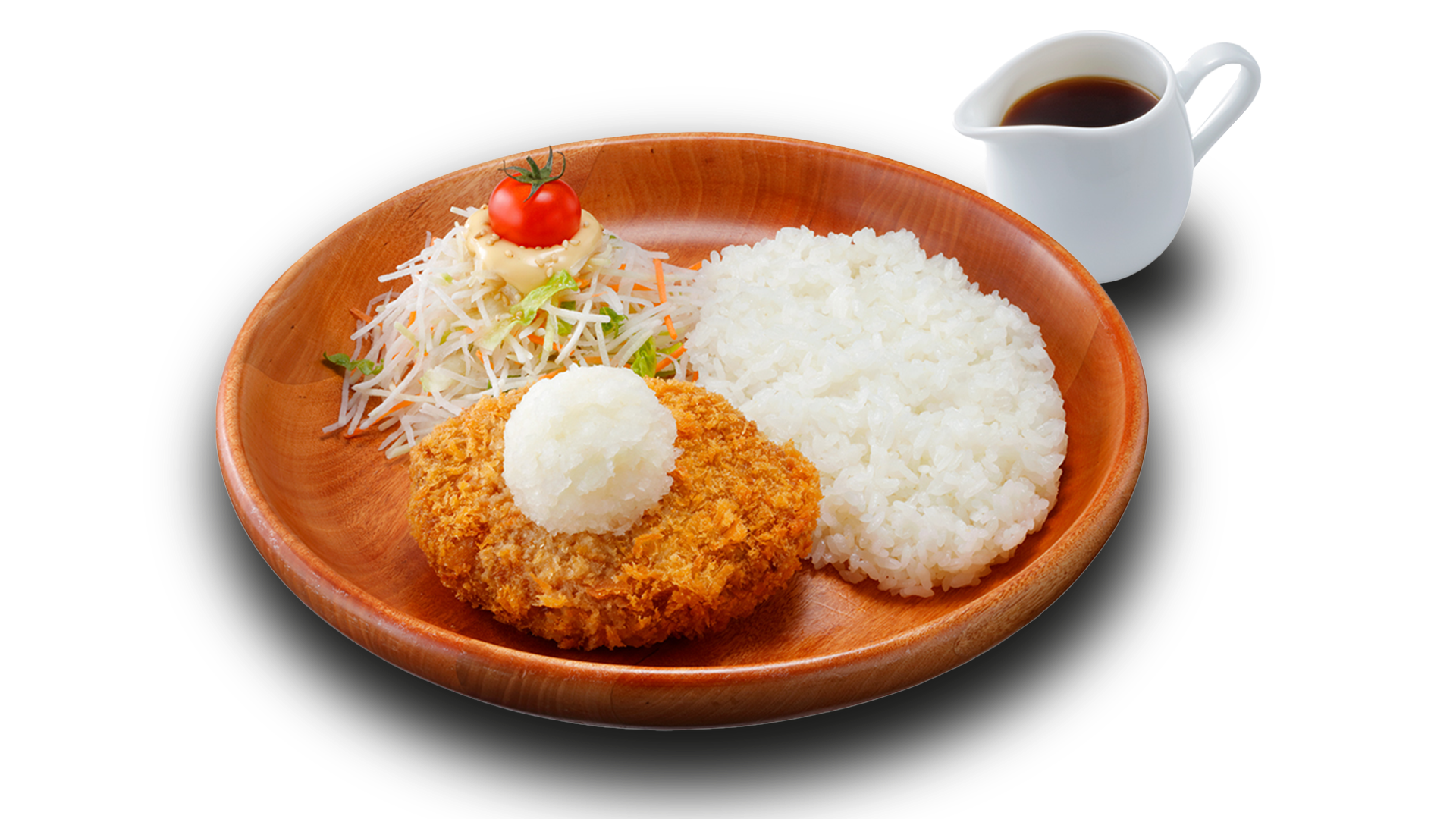 メンチカツおろしポン酢ディッシュ