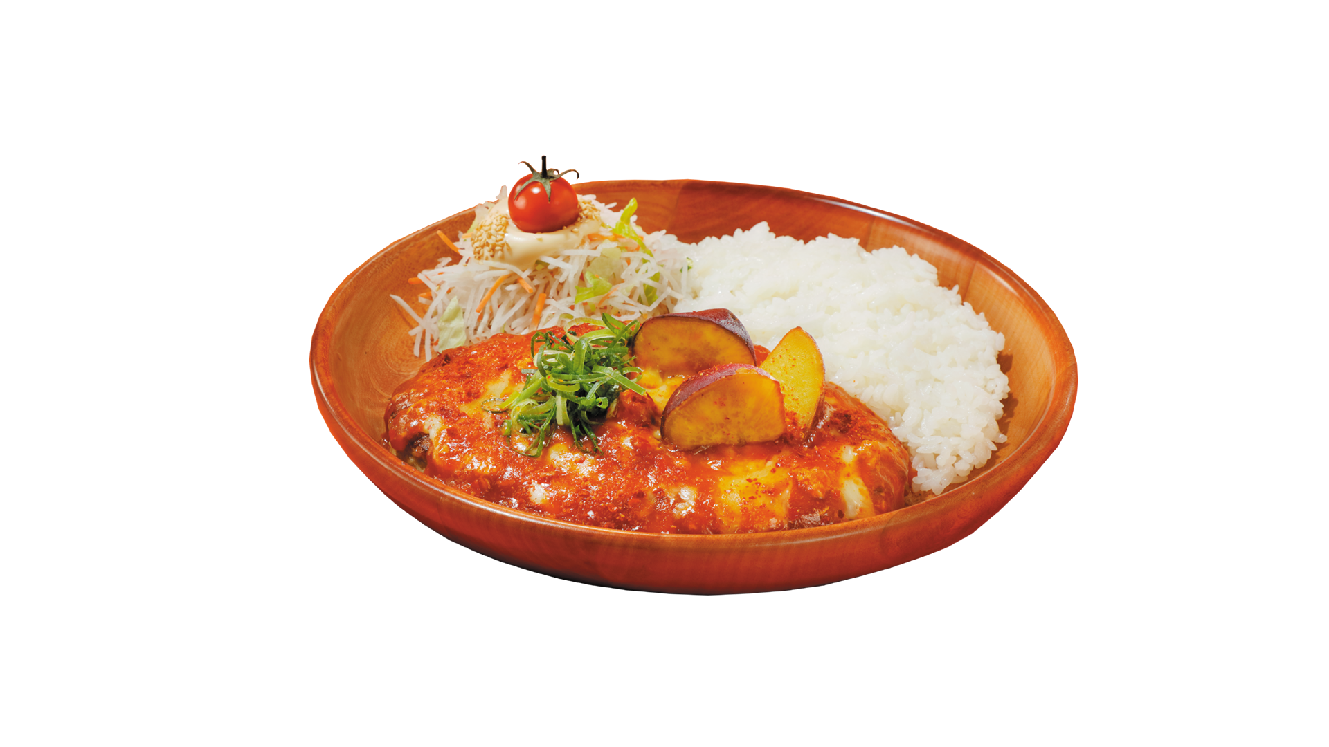 チーズダッカルビ風バーグディッシュ