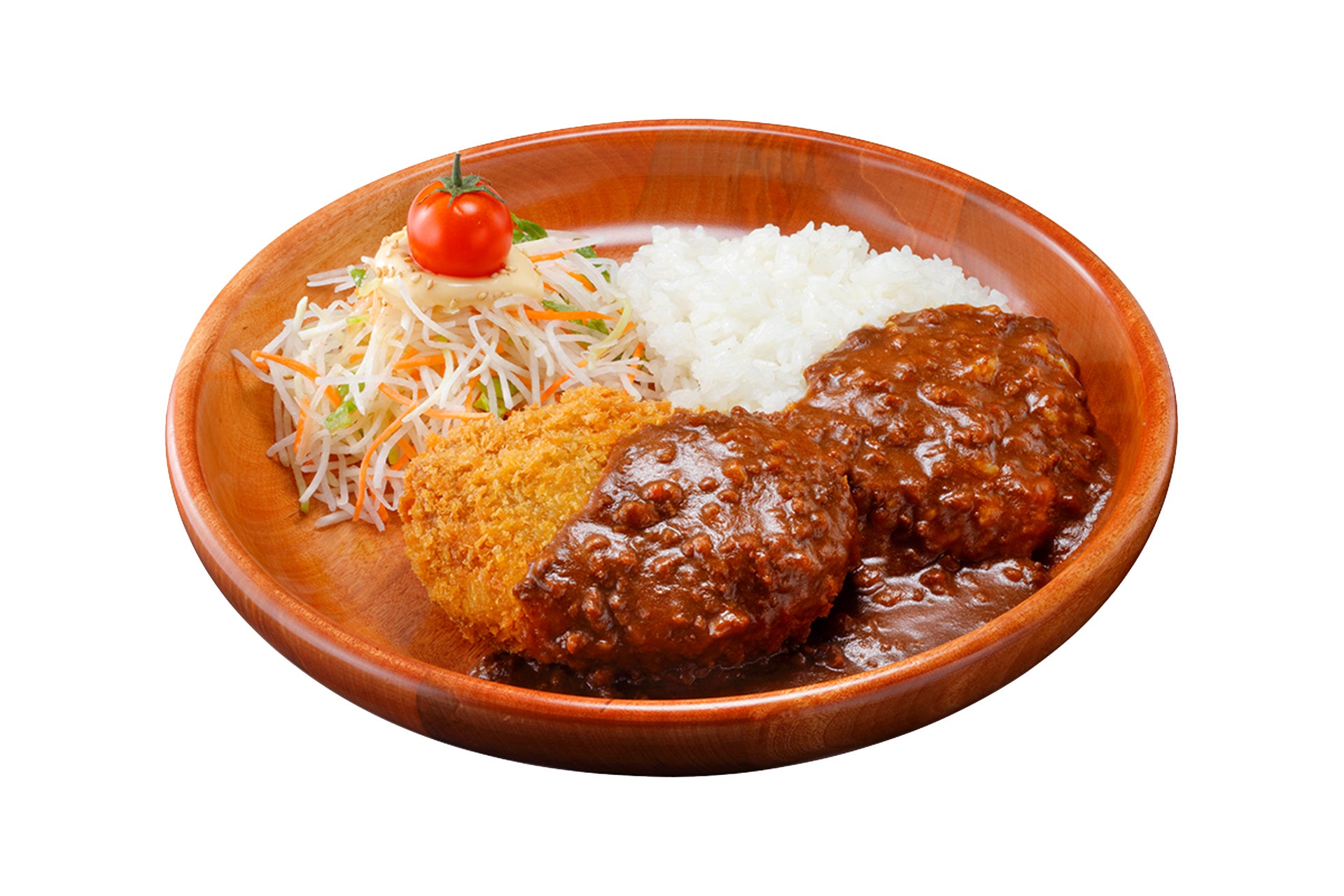 メンチカツカリーディッシュ