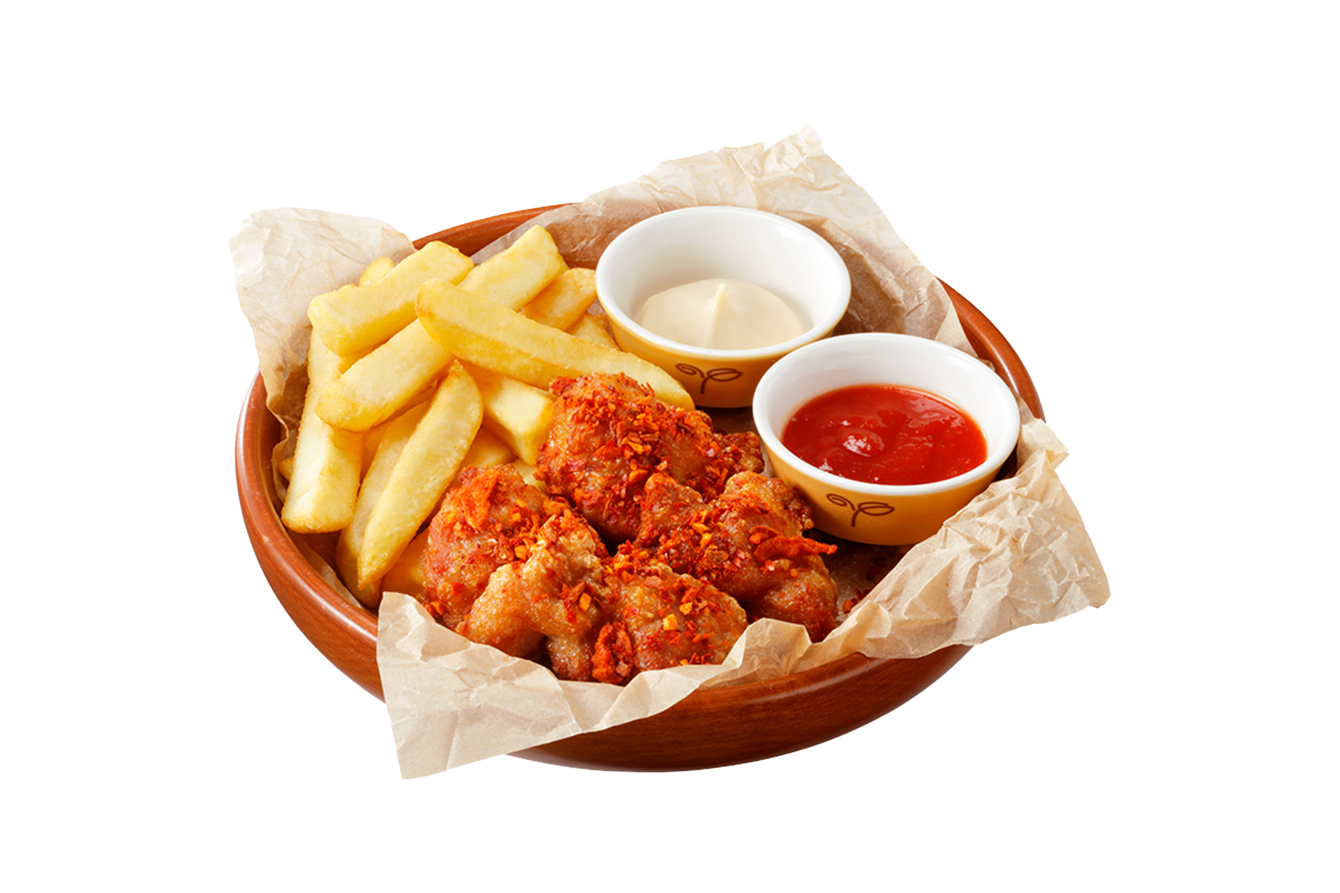 にんにく七味のザンギ＆ポテト