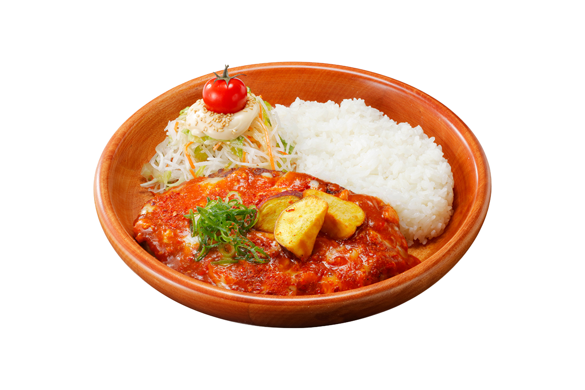 チーズダッカルビ風バーグディッシュ