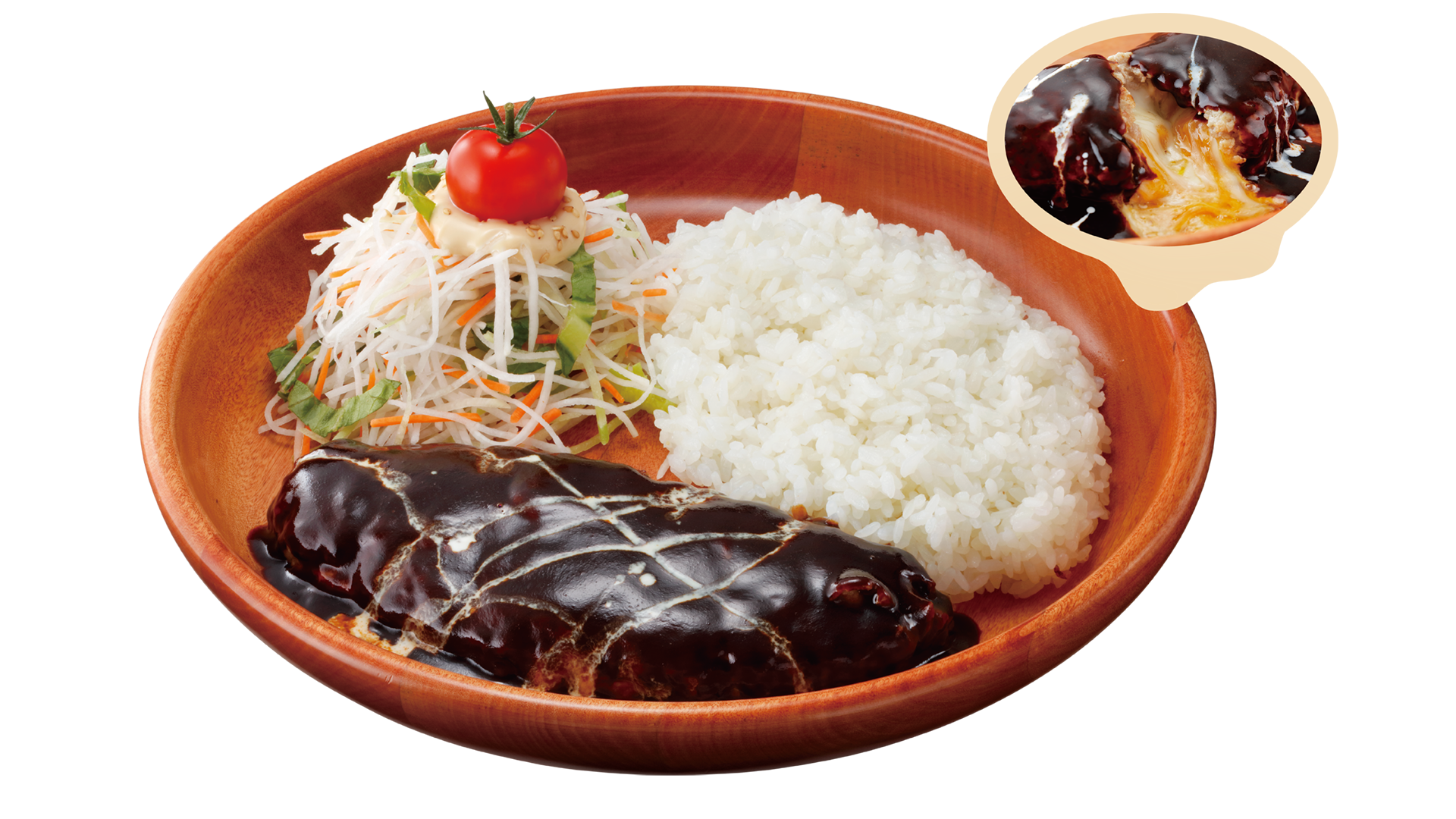 チーズインバーグディッシュ