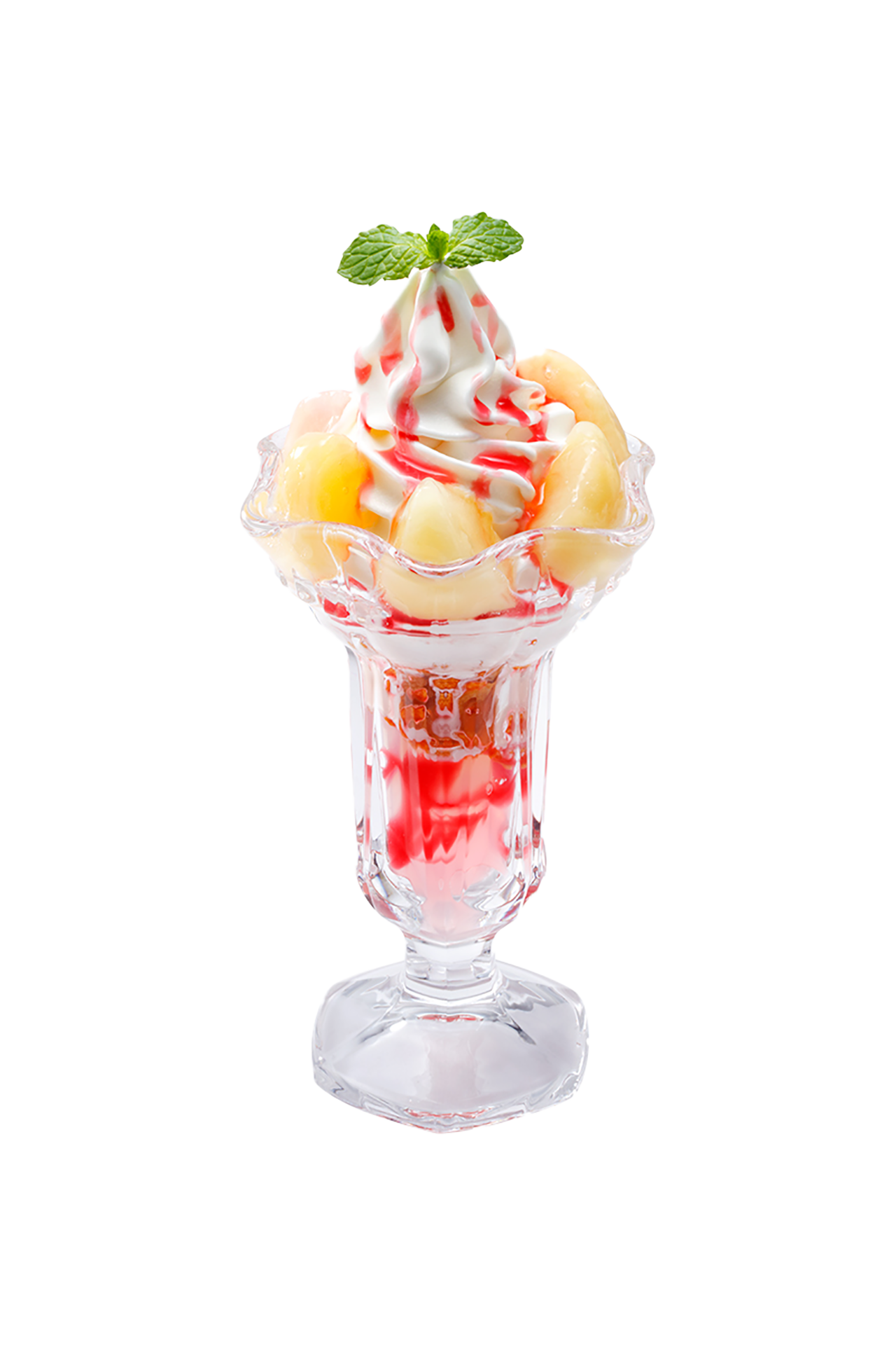 サマースノーピーチパフェ