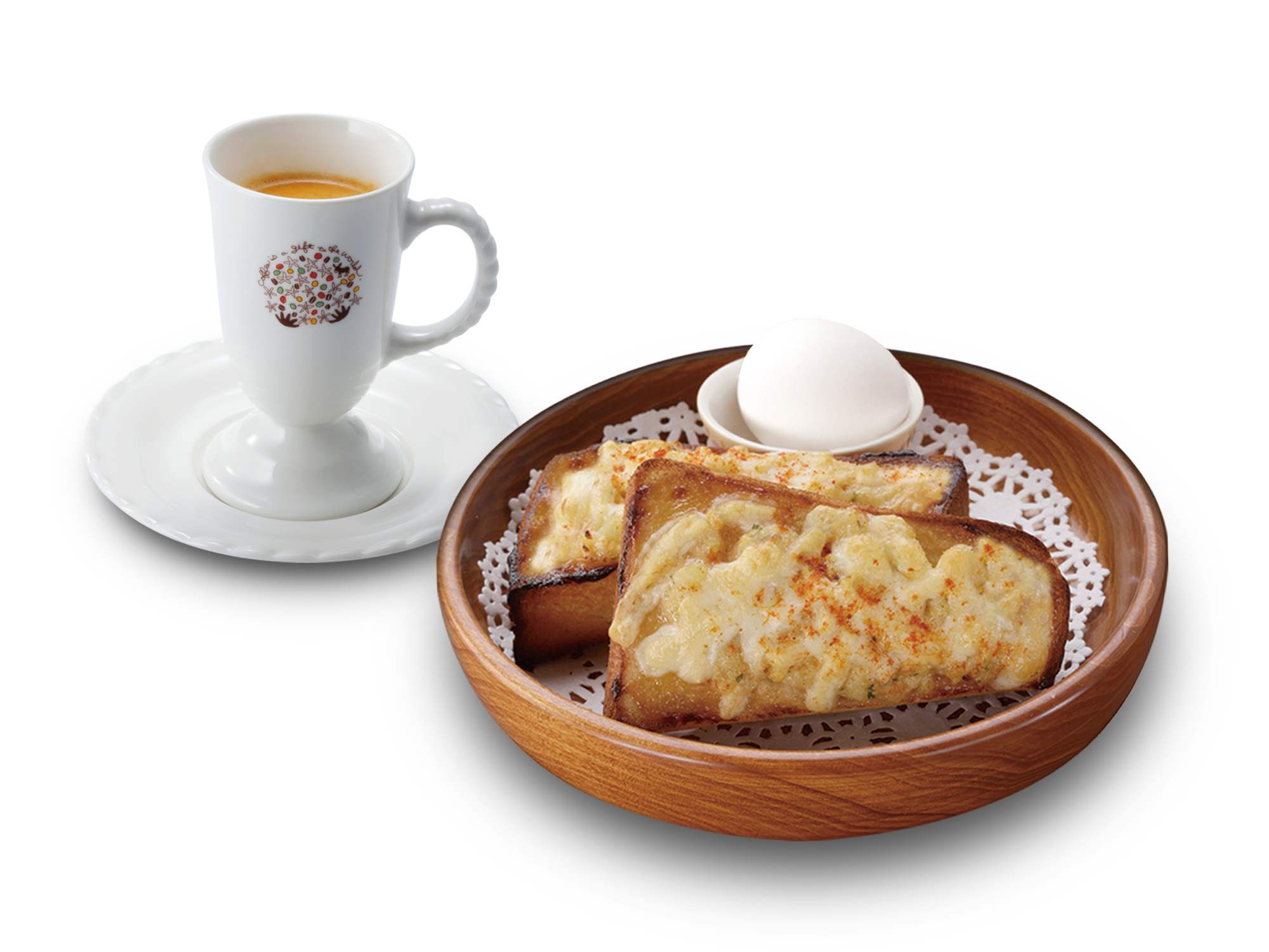 ポテサラトーストセット