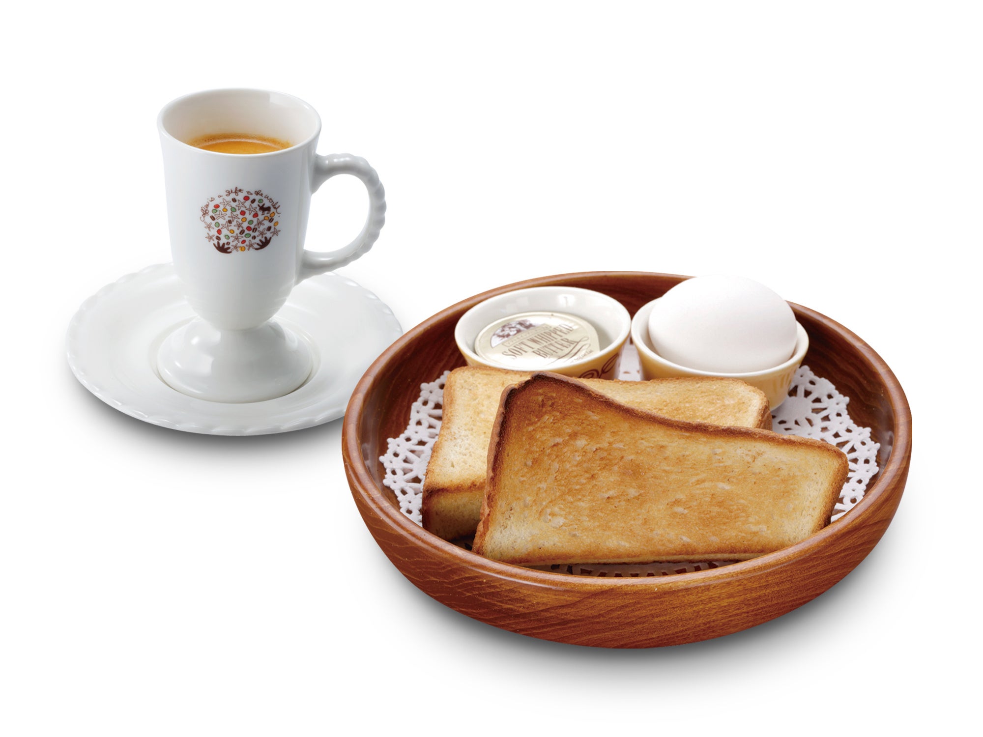 プレーントーストセット