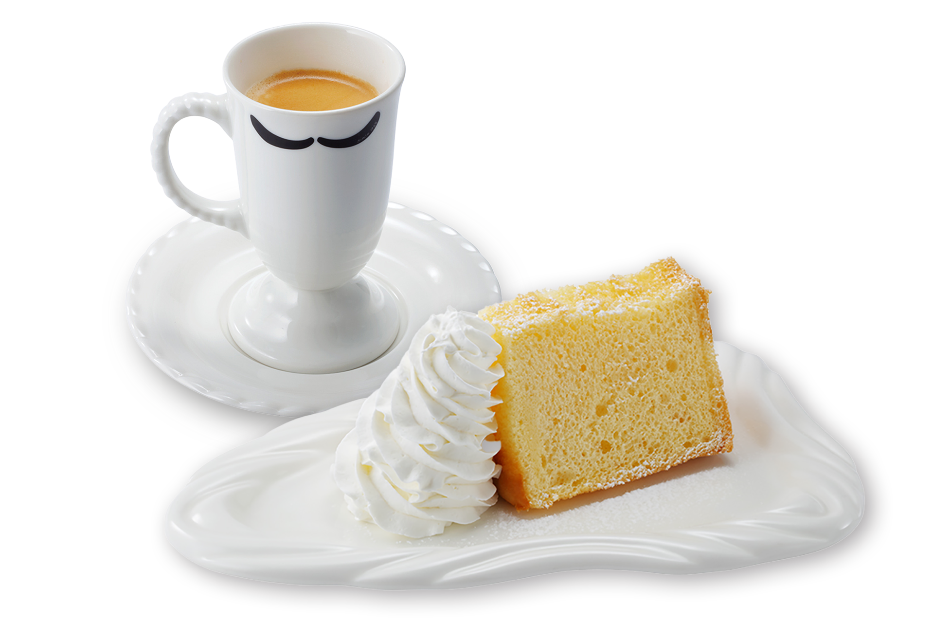 ふんわりシフォン　コーヒーセット