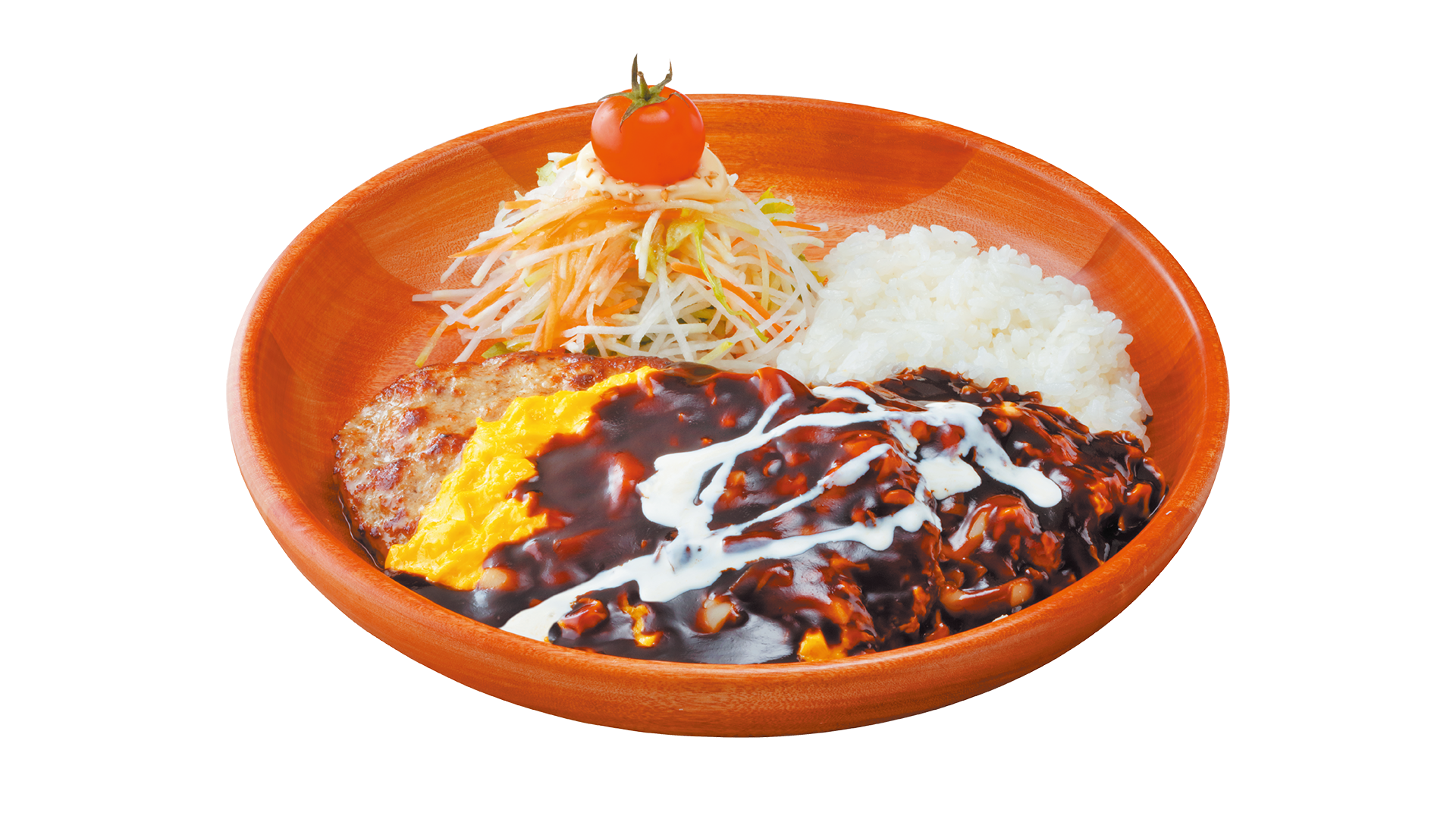 オムデミチーズバーグディッシュ