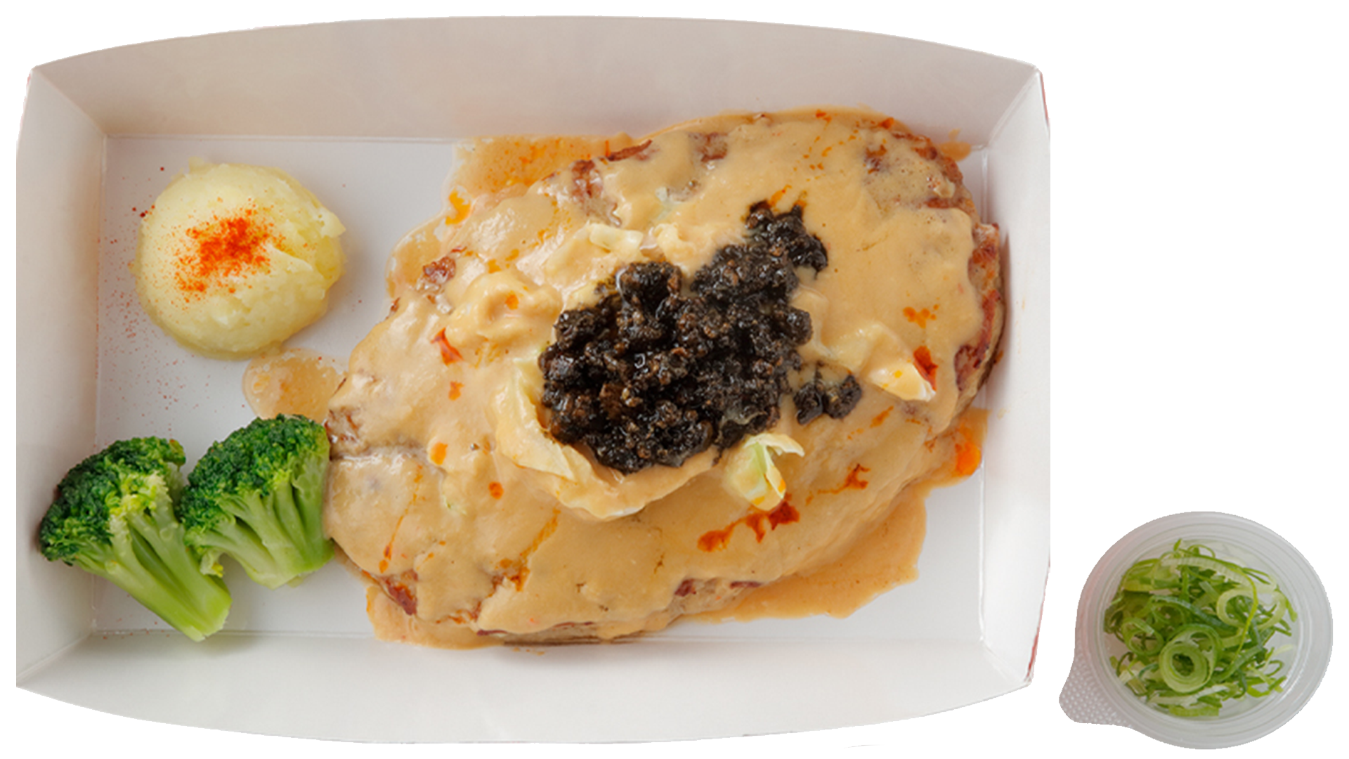 肉味噌担々バーグ