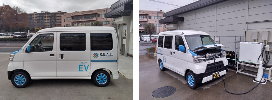 太陽光発電と宅配用EVをAIで最適制御するエネルギーマネジメントの実証