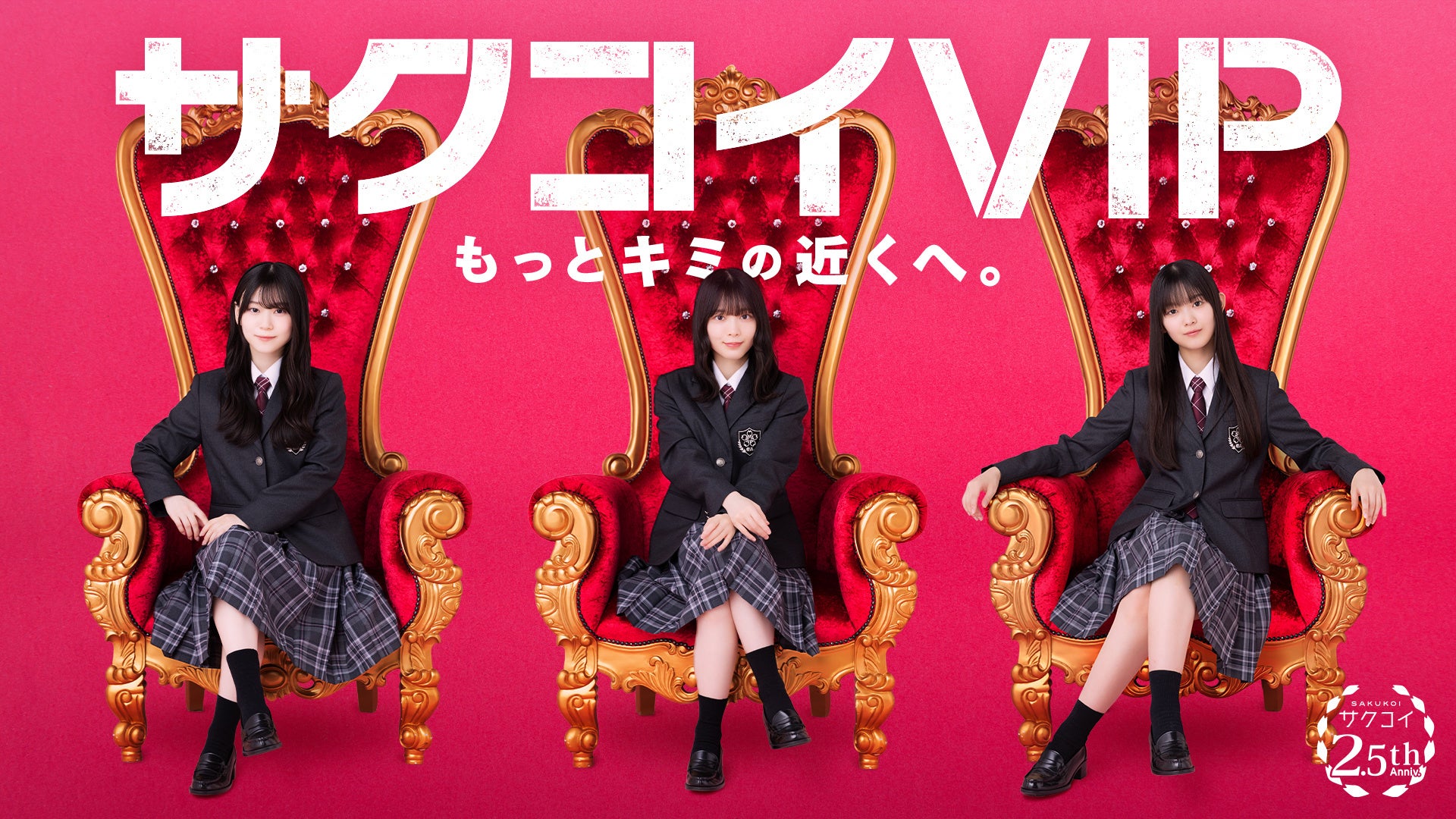 サクコイ2.5周年！櫻坂46ライブVIP席ご招待！特典も