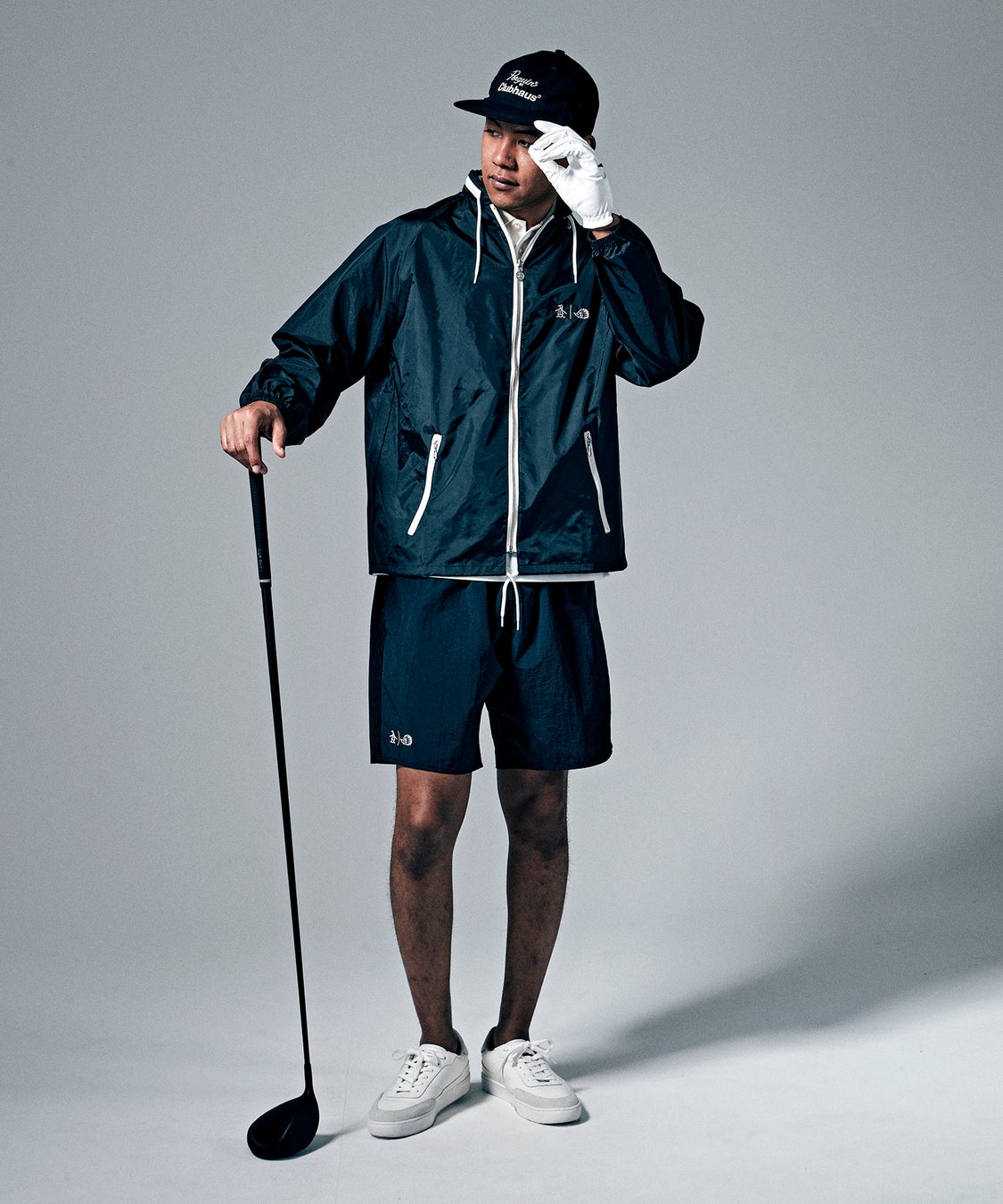Nylon Jacket:MLMVJK02FS 15,400円(税込)Buggy shorts:MLMVJD50FS NV00 9,680円(税込)CAP:MLBVJC01FS NV00 6,600円(税込)