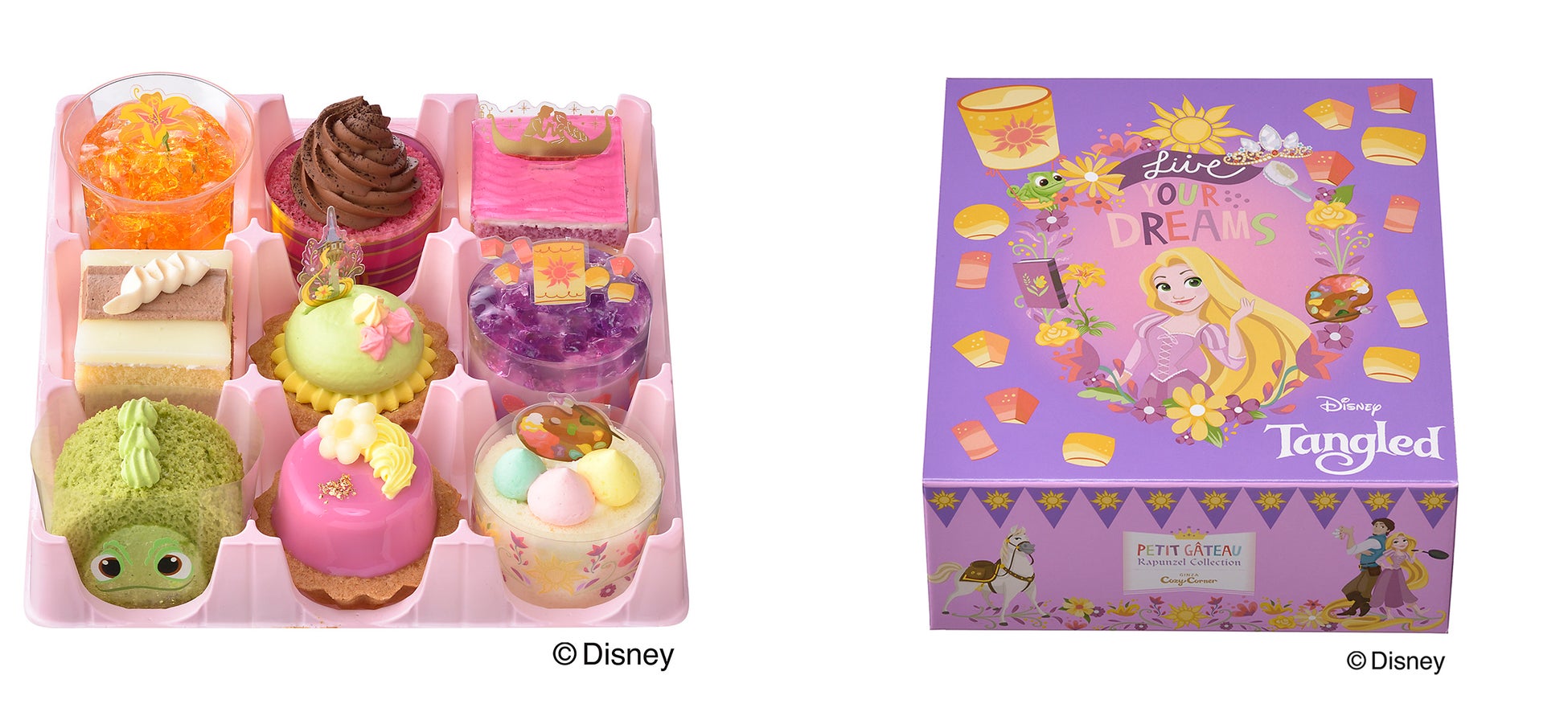 銀座コージーコーナー 塔の上のラプンツェル の世界観を9つのプチケーキに 2月15日より ラプンツェル コレクションが登場 株式会社銀座コージーコーナーのプレスリリース 銀座コージーコーナー 塔の上のラプンツェル の世界観を9つのプチケーキに 2月15日より ラプンツェル コレクションが登場 株式会社銀座コージーコーナーのプレスリリース