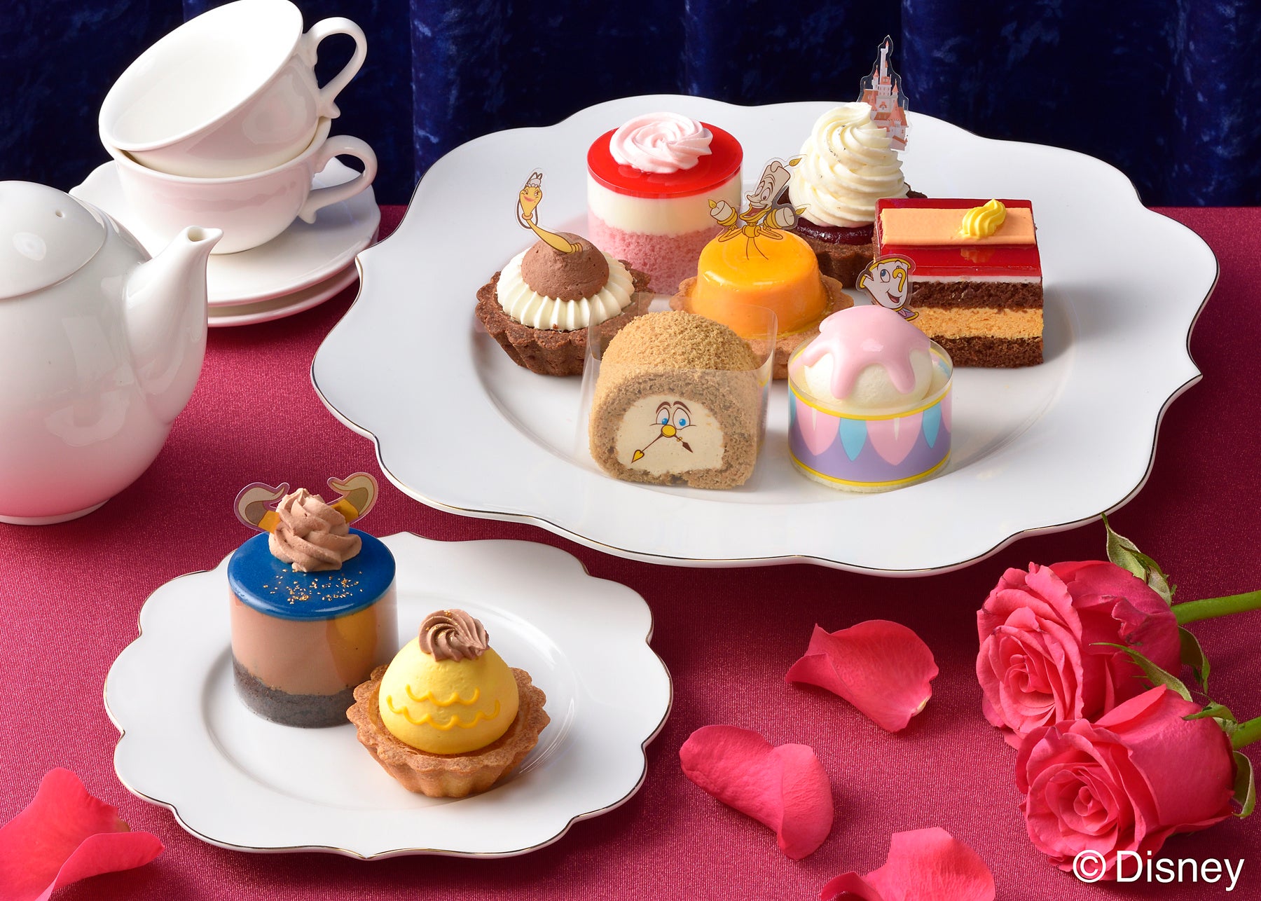 別添えのピックを飾ったイメージ