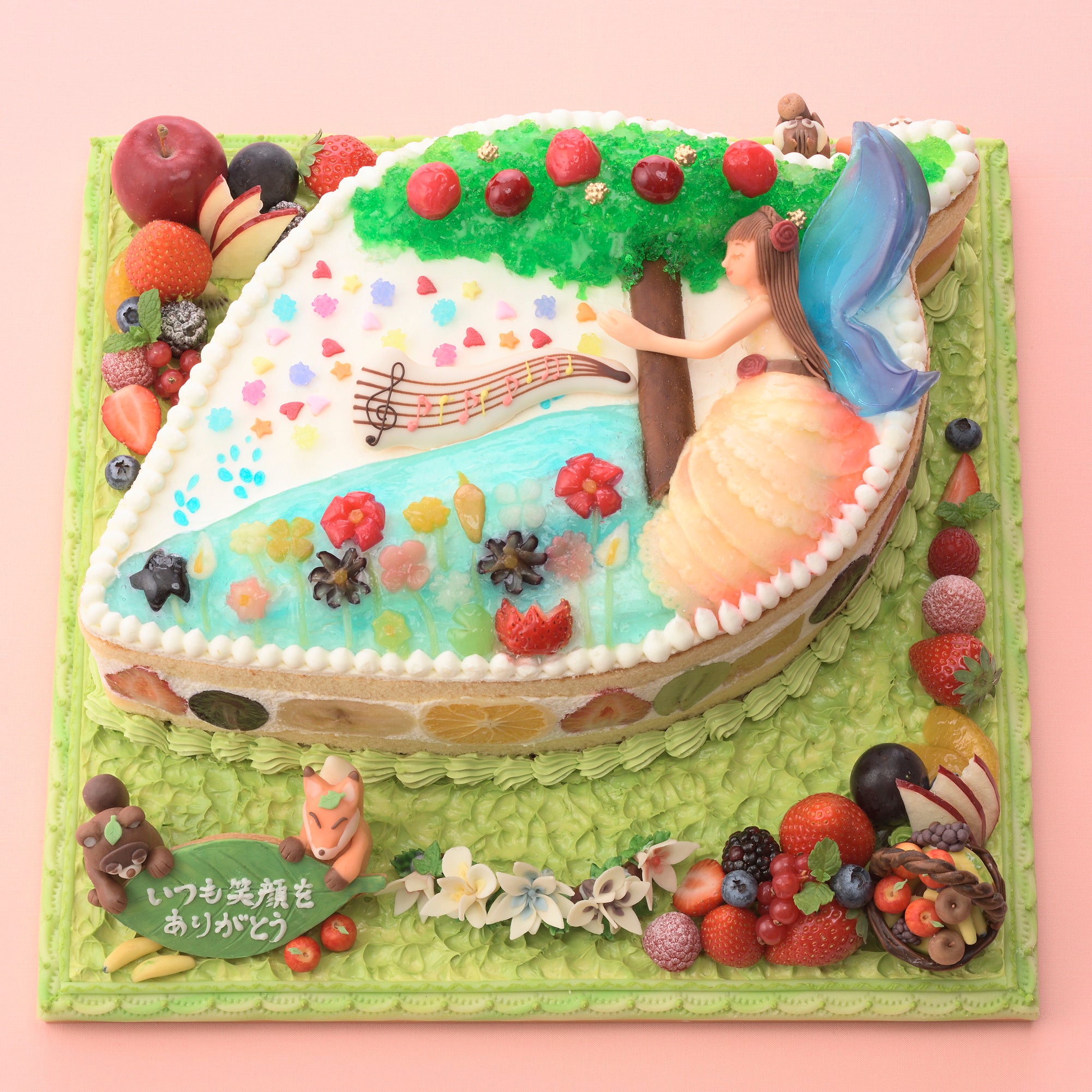 グランプリ　「いつも笑顔をありがとうケーキ」
