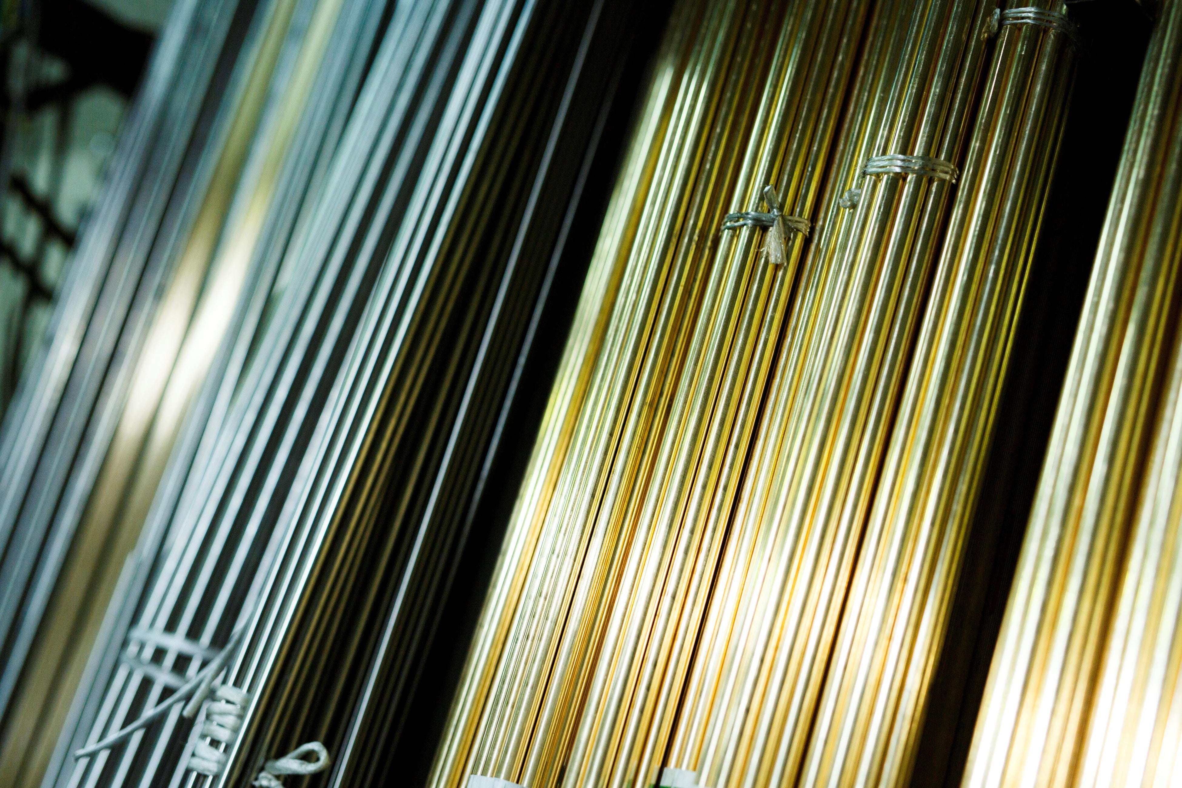 機械加工前のバー材