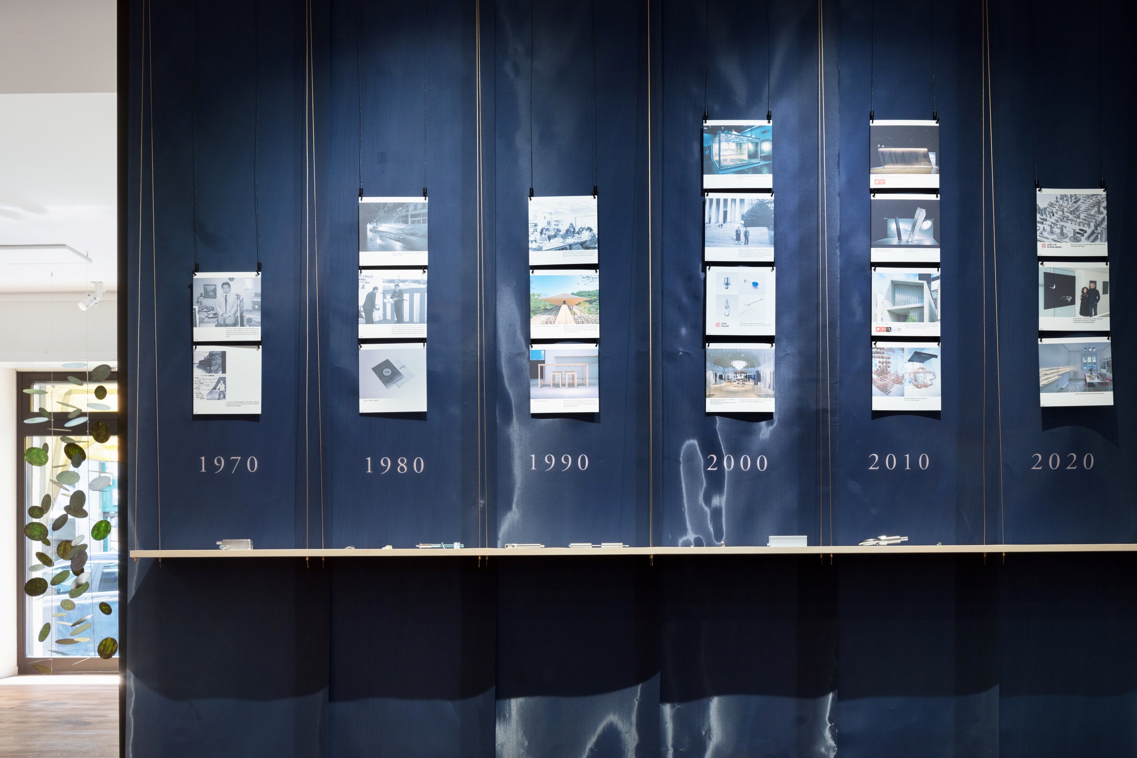 撮影：太田拓実　ミラノデザインウィークでの展示風景