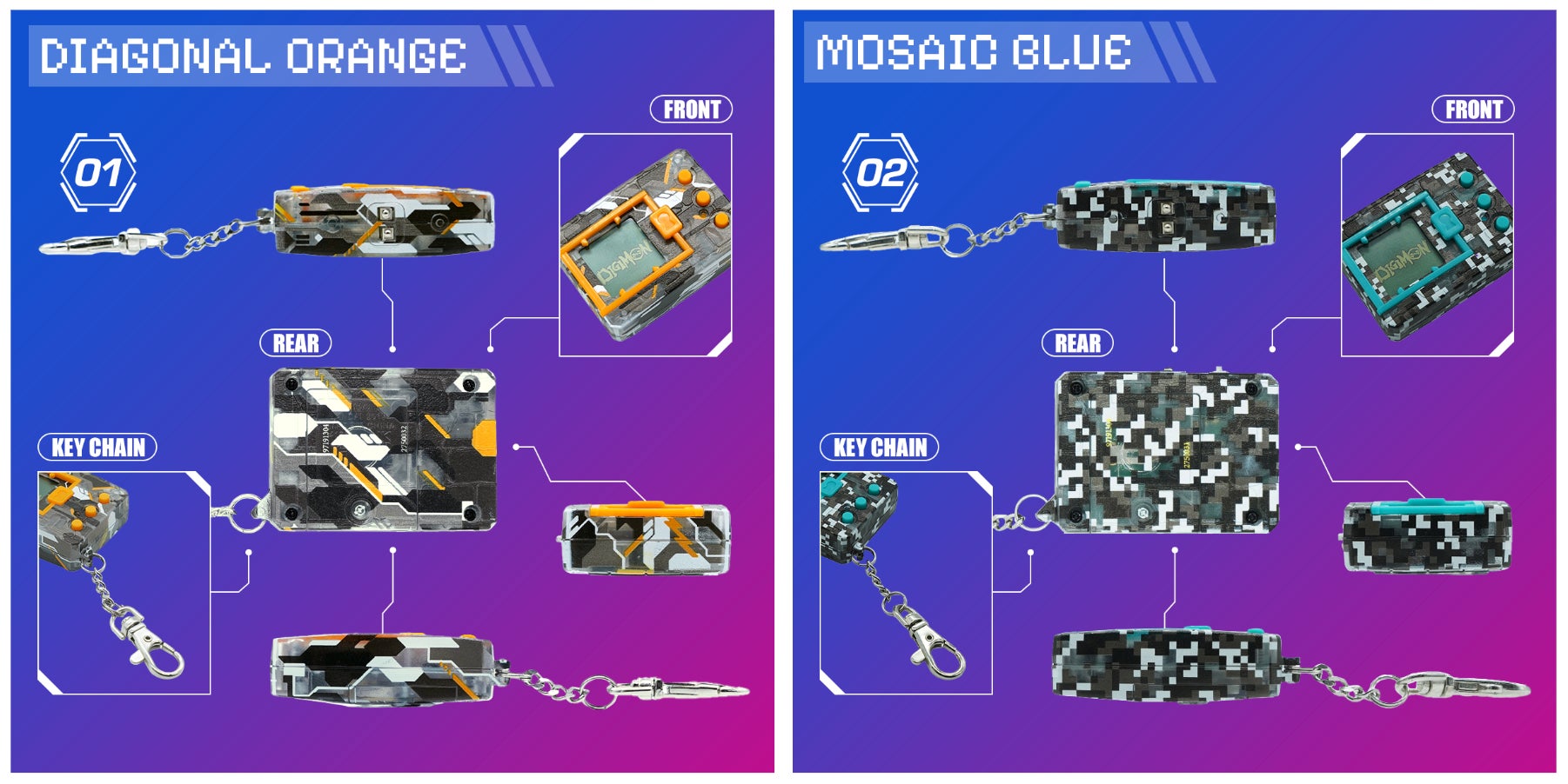 デジモン ハイプドロップ限定色 2色セット デジモン ハイプドロップ限定色 2色セット DIGITALMONSTER HYPE