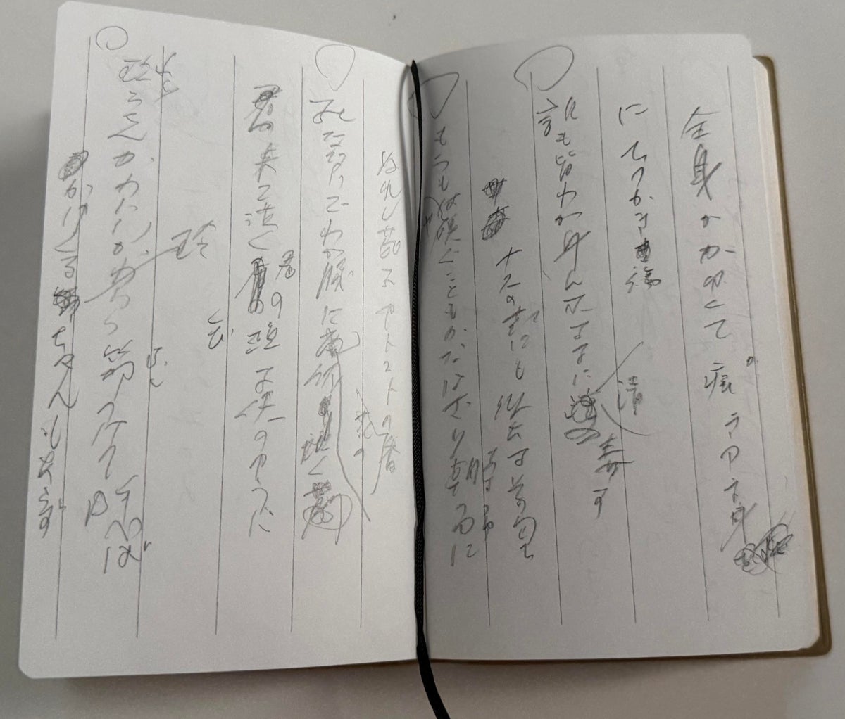 死の床で書いた河野裕子の創作メモ