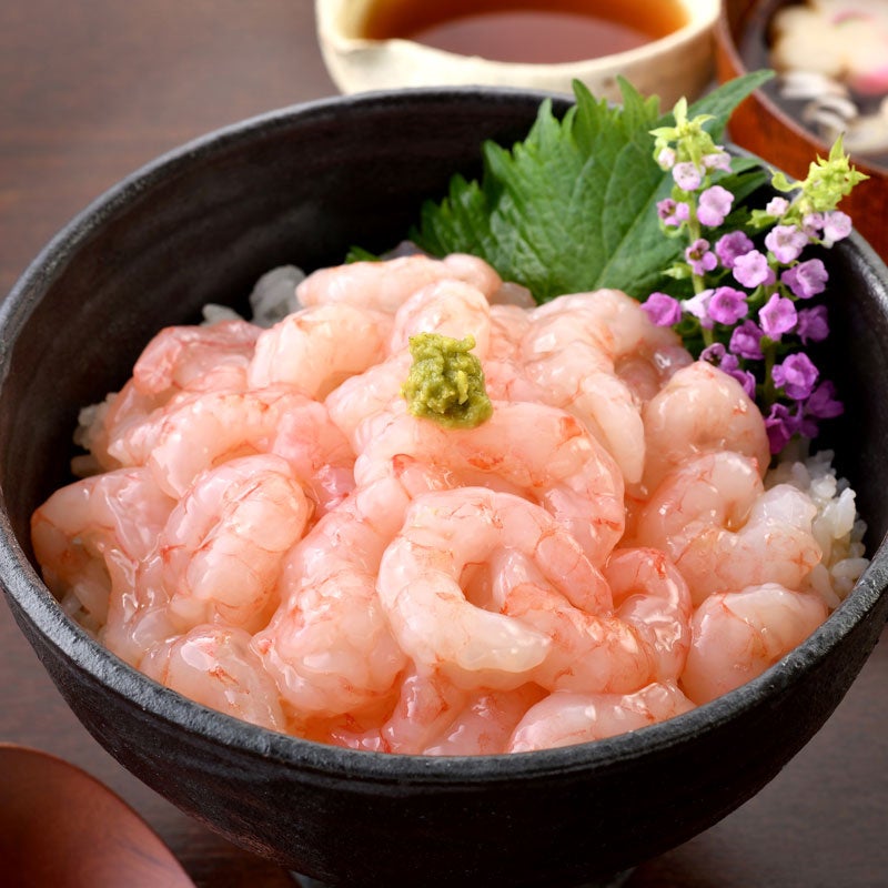 三国湊 甘海老てんこ盛り