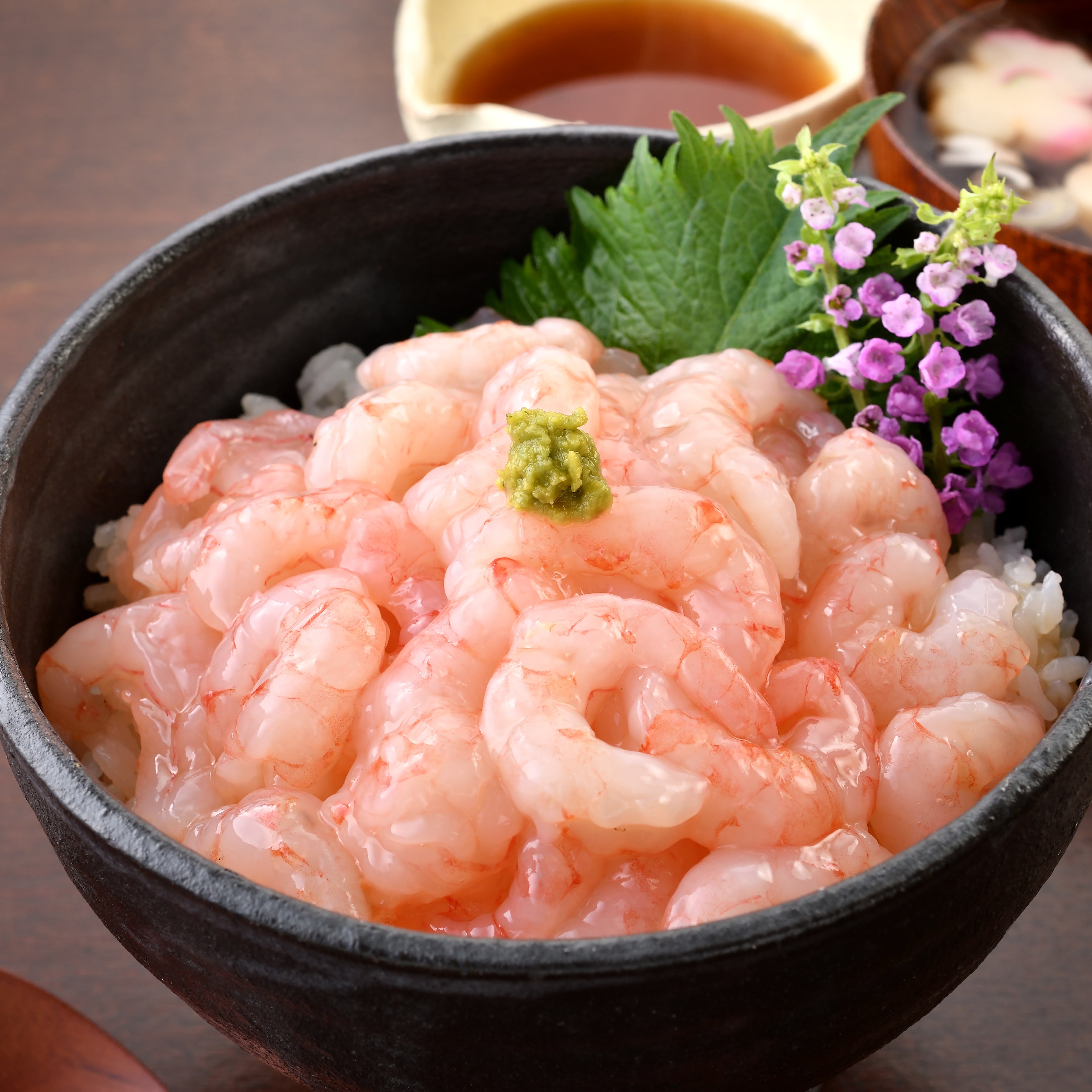 三国湊 甘海老てんこ盛り