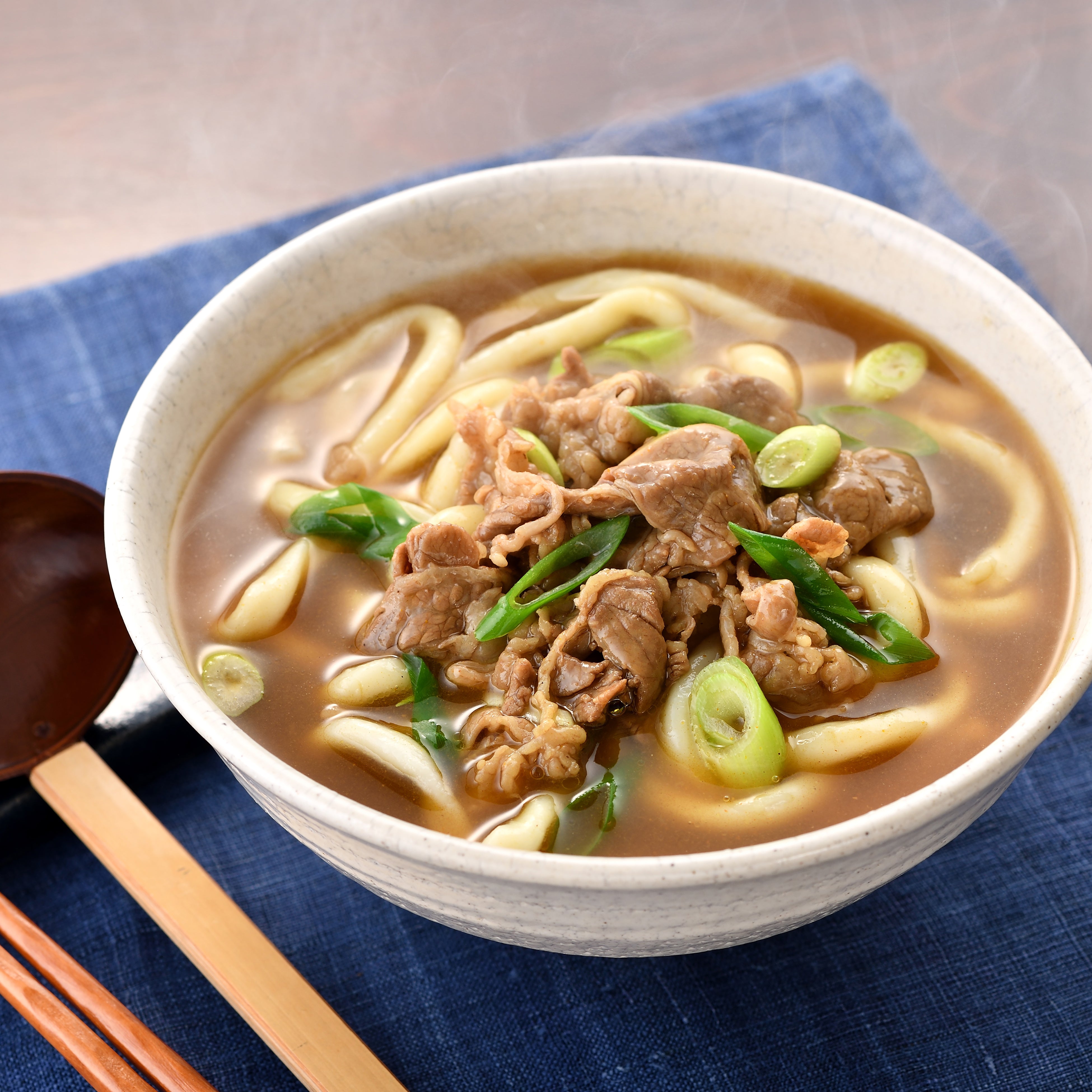 京⾵カレーうどん