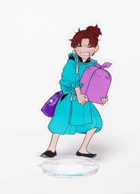 トークショー配信チケットに付属のアクリルスタンド「おつかい雪哉」　©松崎夏未