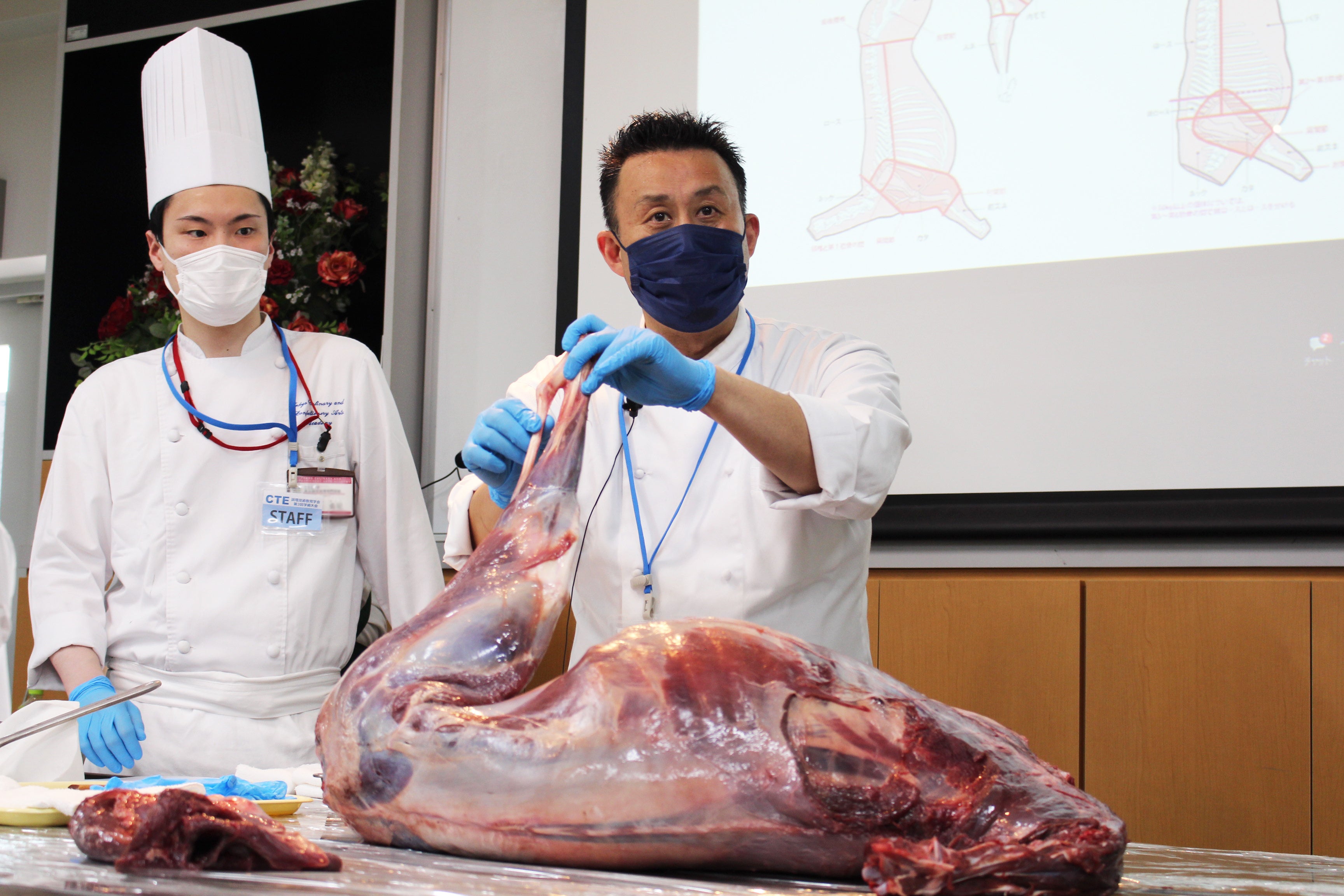 調理技術デモンストレーション　藤木 徳彦氏