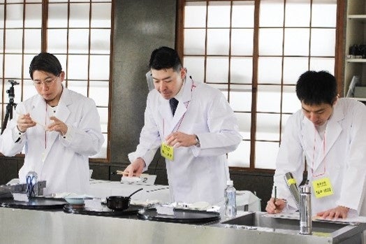 今回初めて導入された味見審査