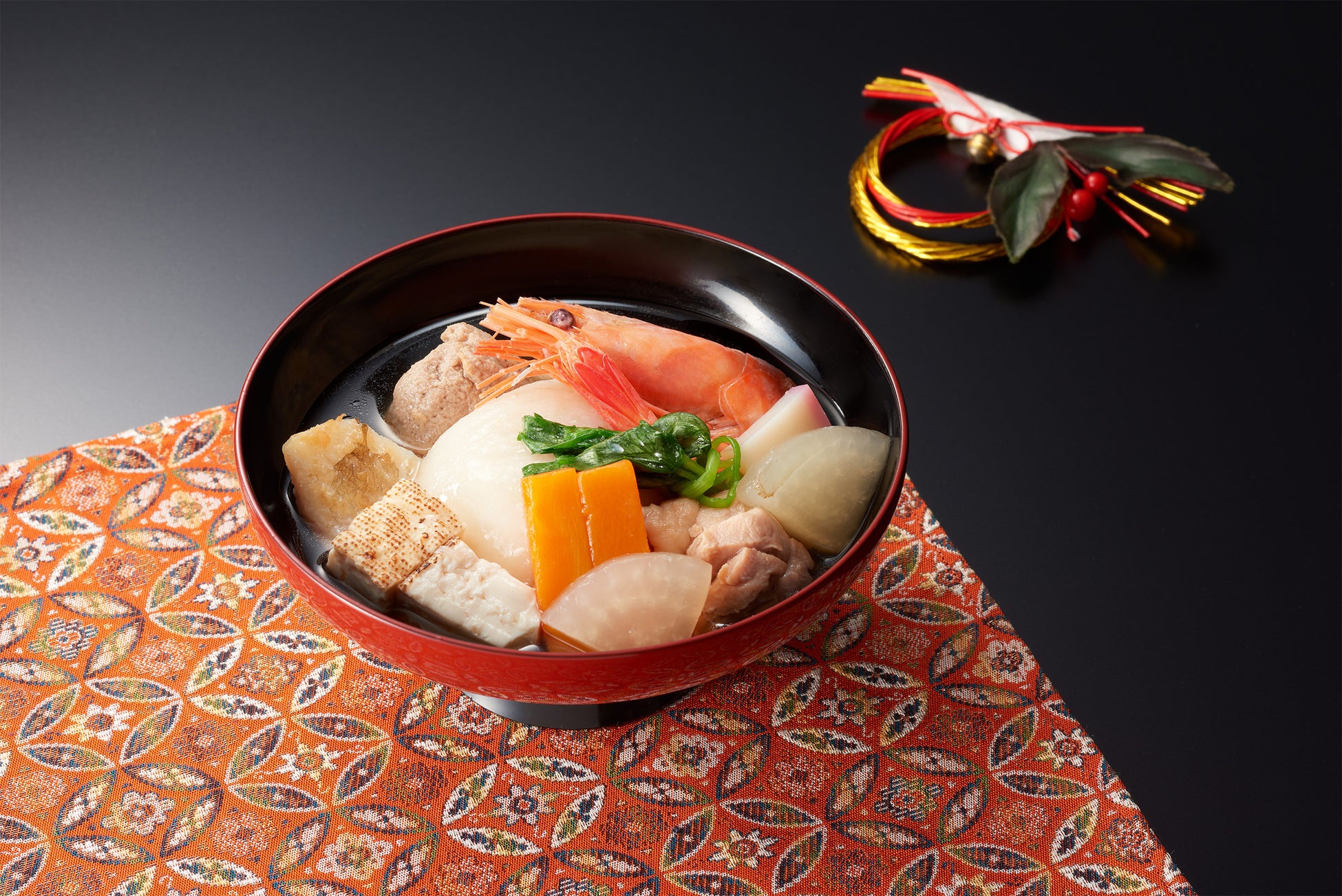 とやまのお雑煮(富山県) /角餅