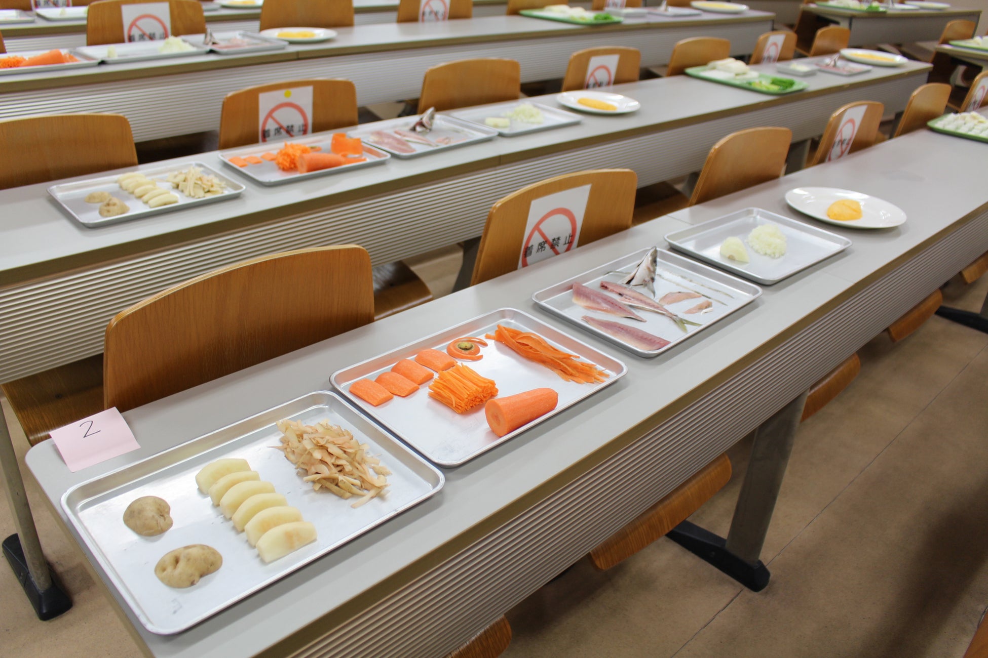 前回地区大会調理作品(西洋料理)