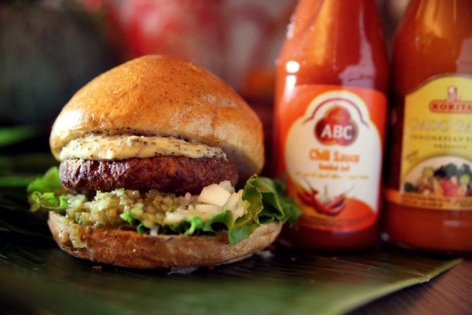 ビーフバーガー