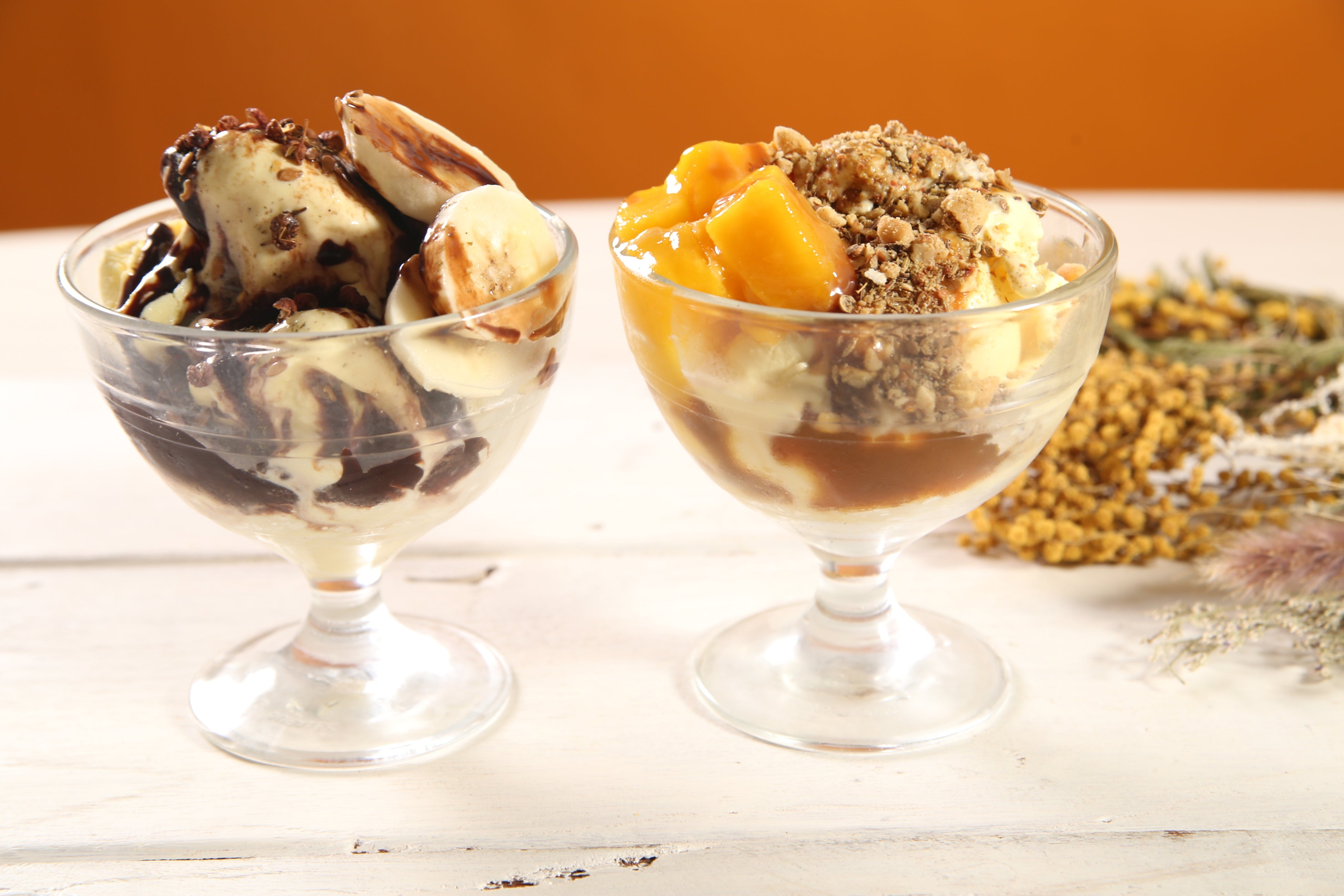 ▲”〆スパイス”のスパイスジェラート（ダブルサイズ写真）