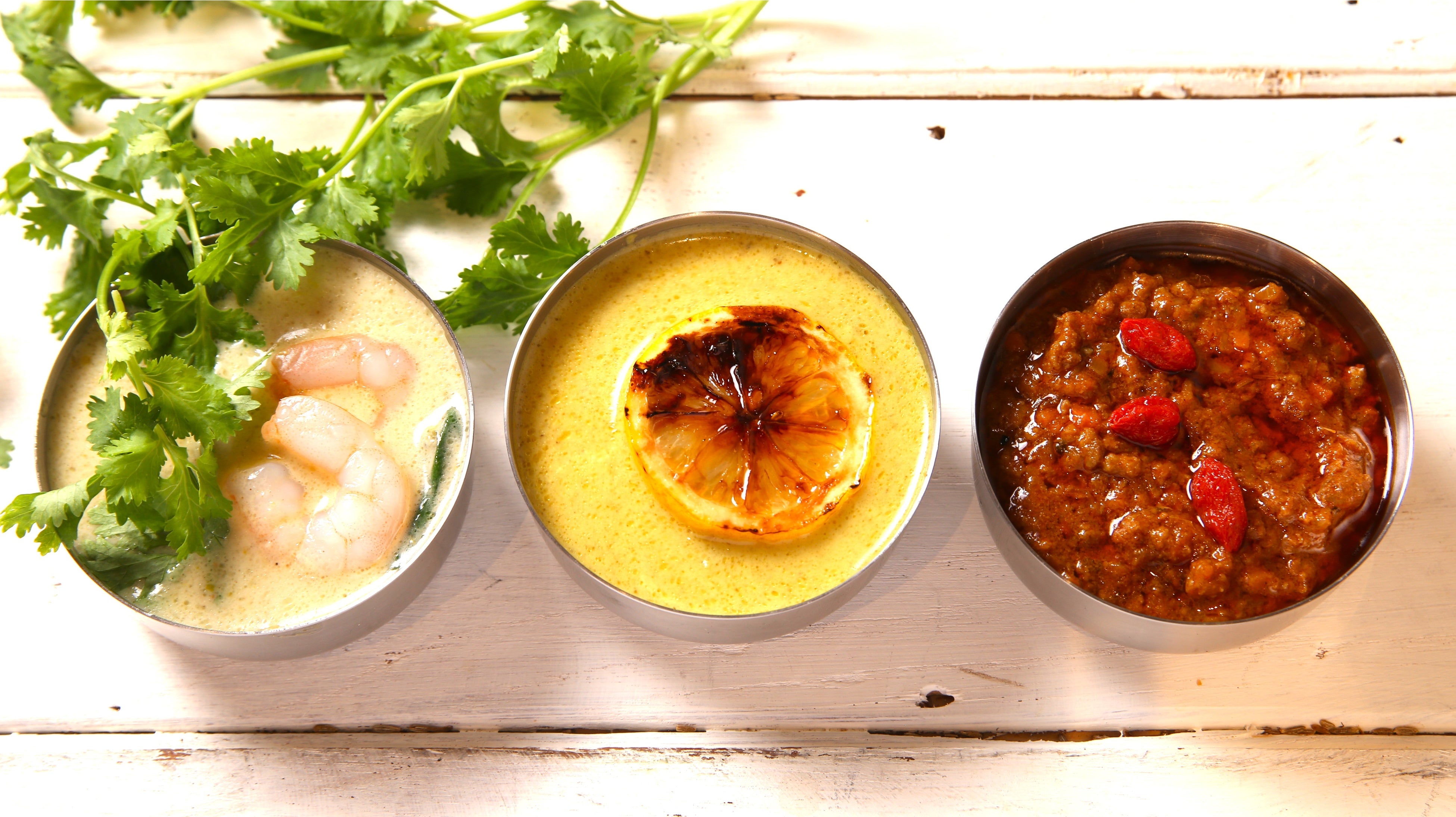 ▲スパイスカレー3種