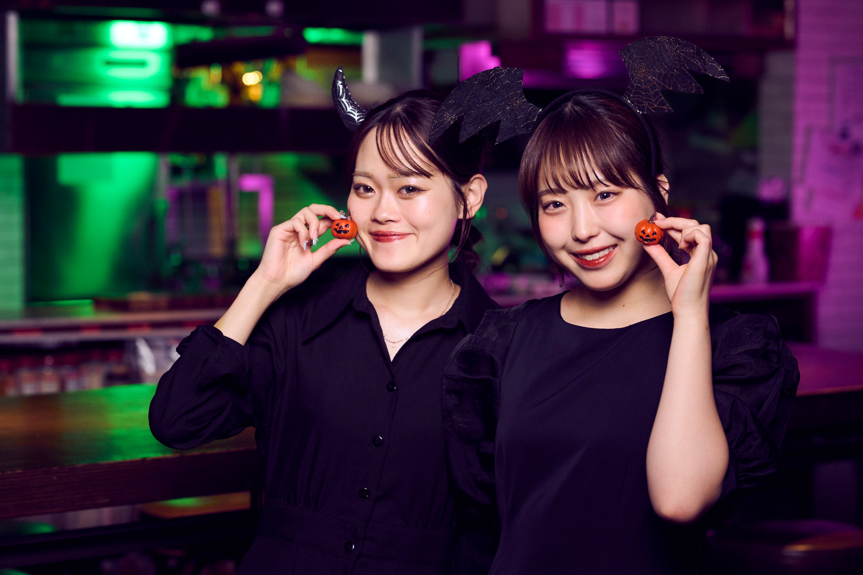 店舗スタッフもハロウィンなおもてなし