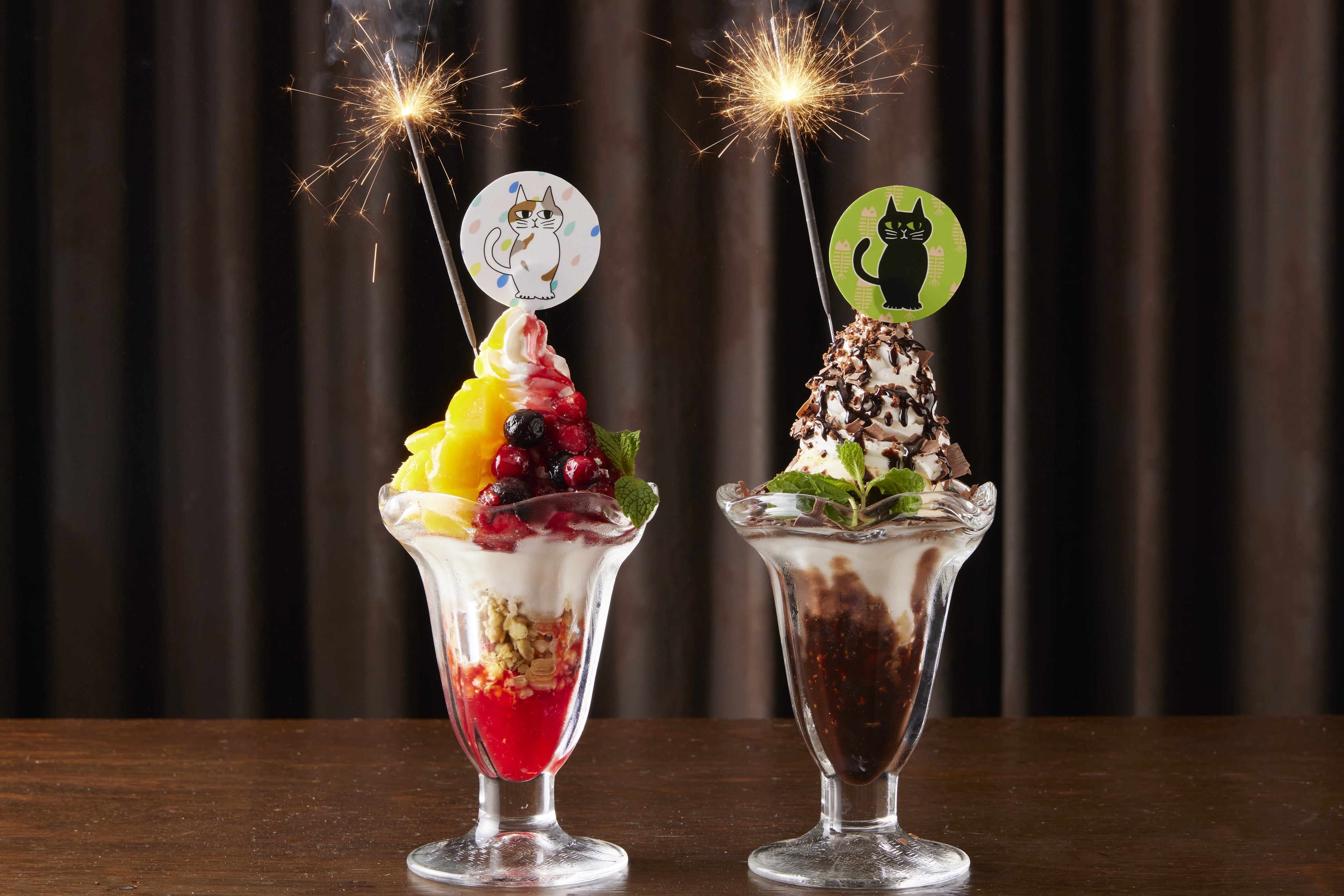 夜ネコガールズパフェ