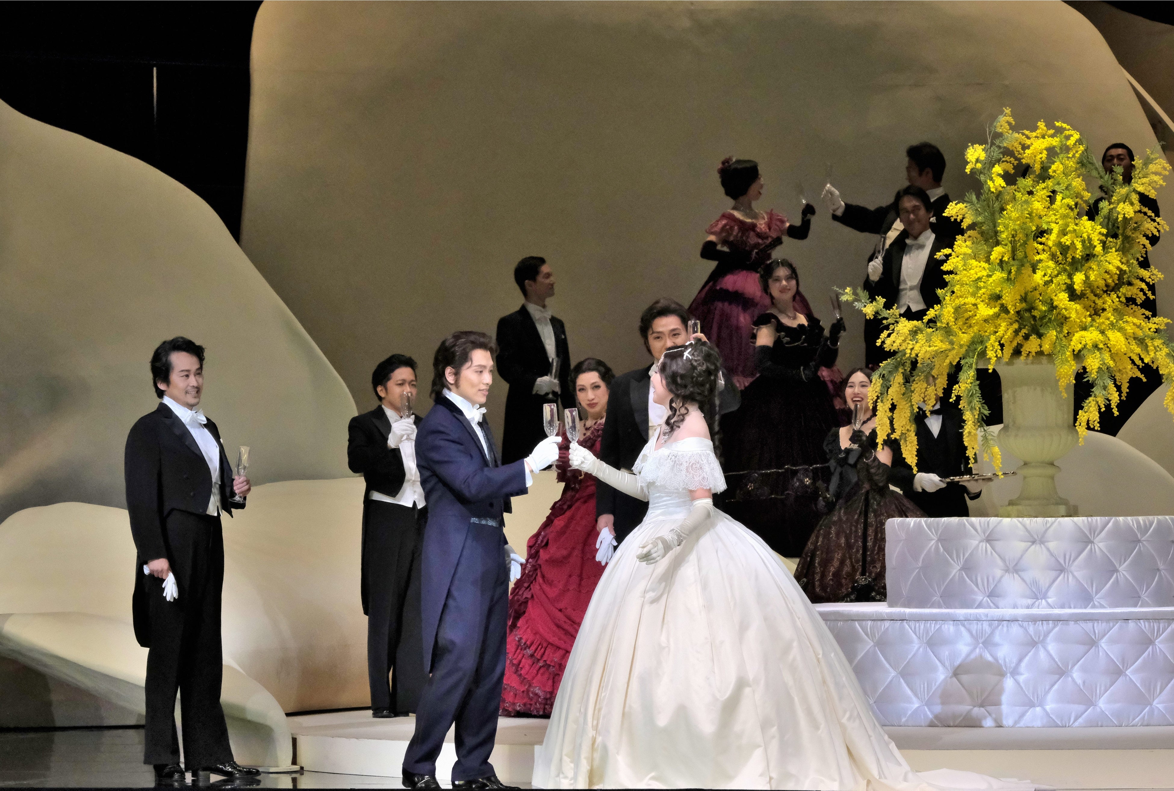 2020年2月上演の『椿姫』より　撮影：三枝近志