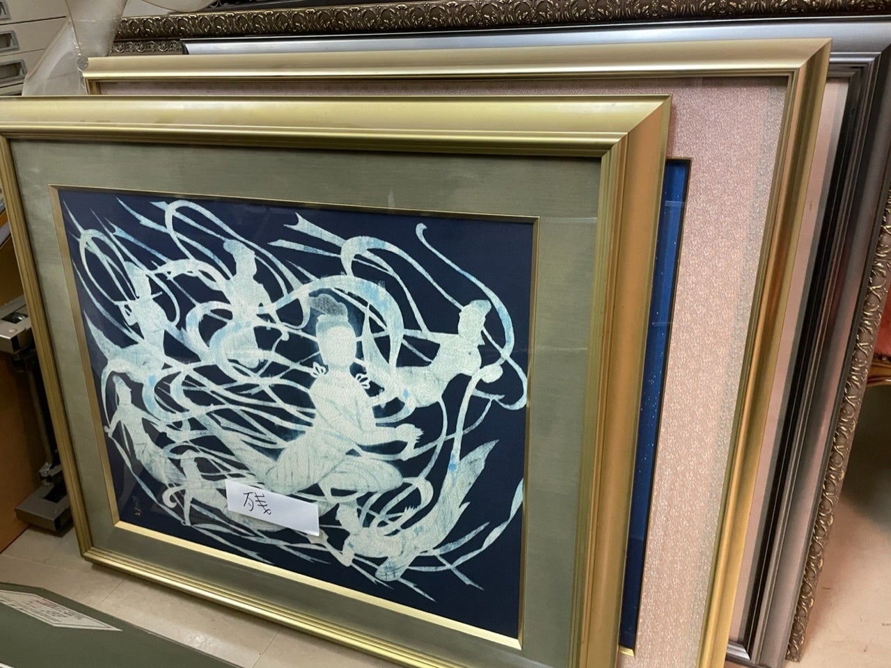 装飾用　ホテルの古き絵画　イメージ