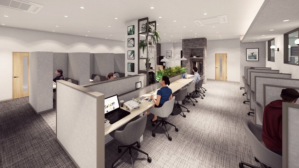 BIZcomfort和光市 カフェブース　イメージ